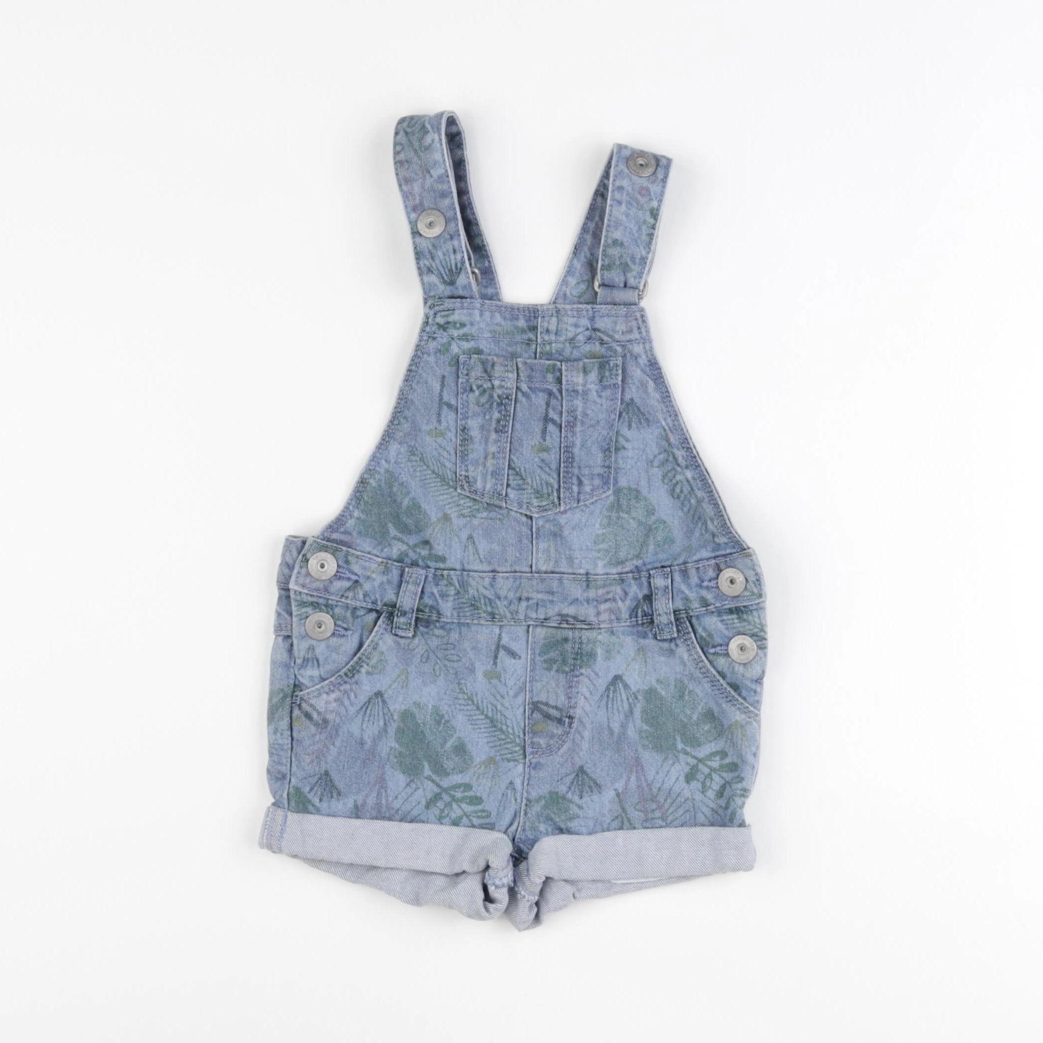 Vertbaudet - salopette bleu - 2 ans