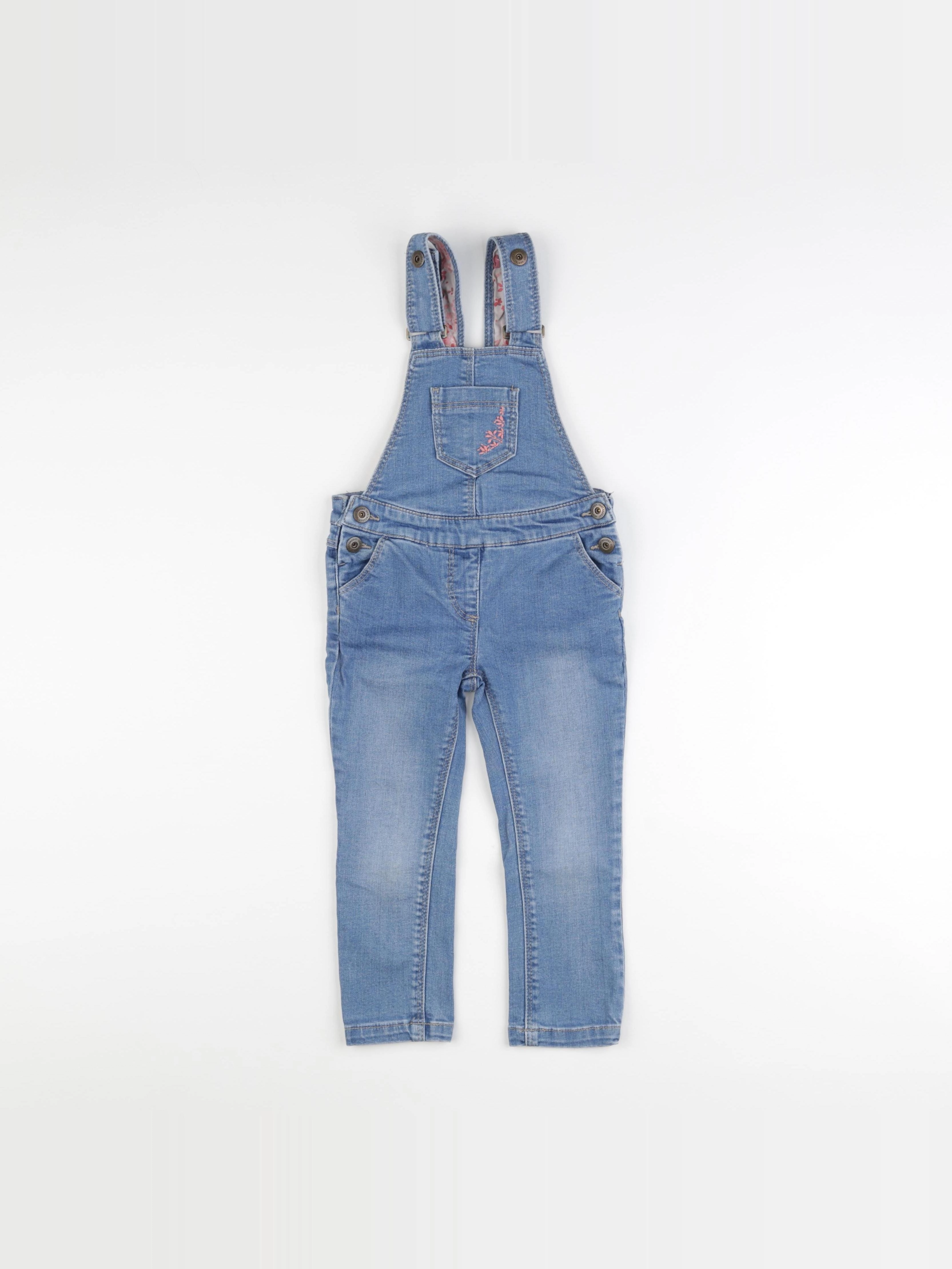 Vertbaudet - salopette bleu - 3 ans