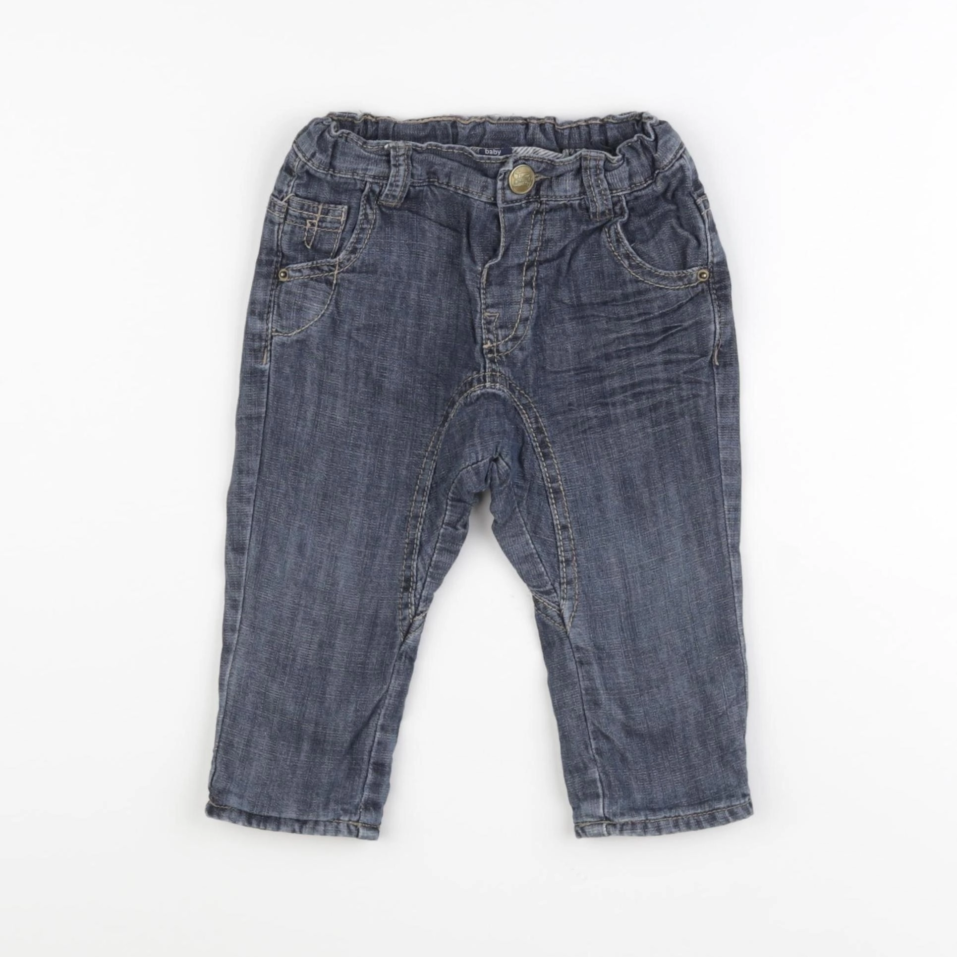 Zara - jean bleu - 6/9 mois