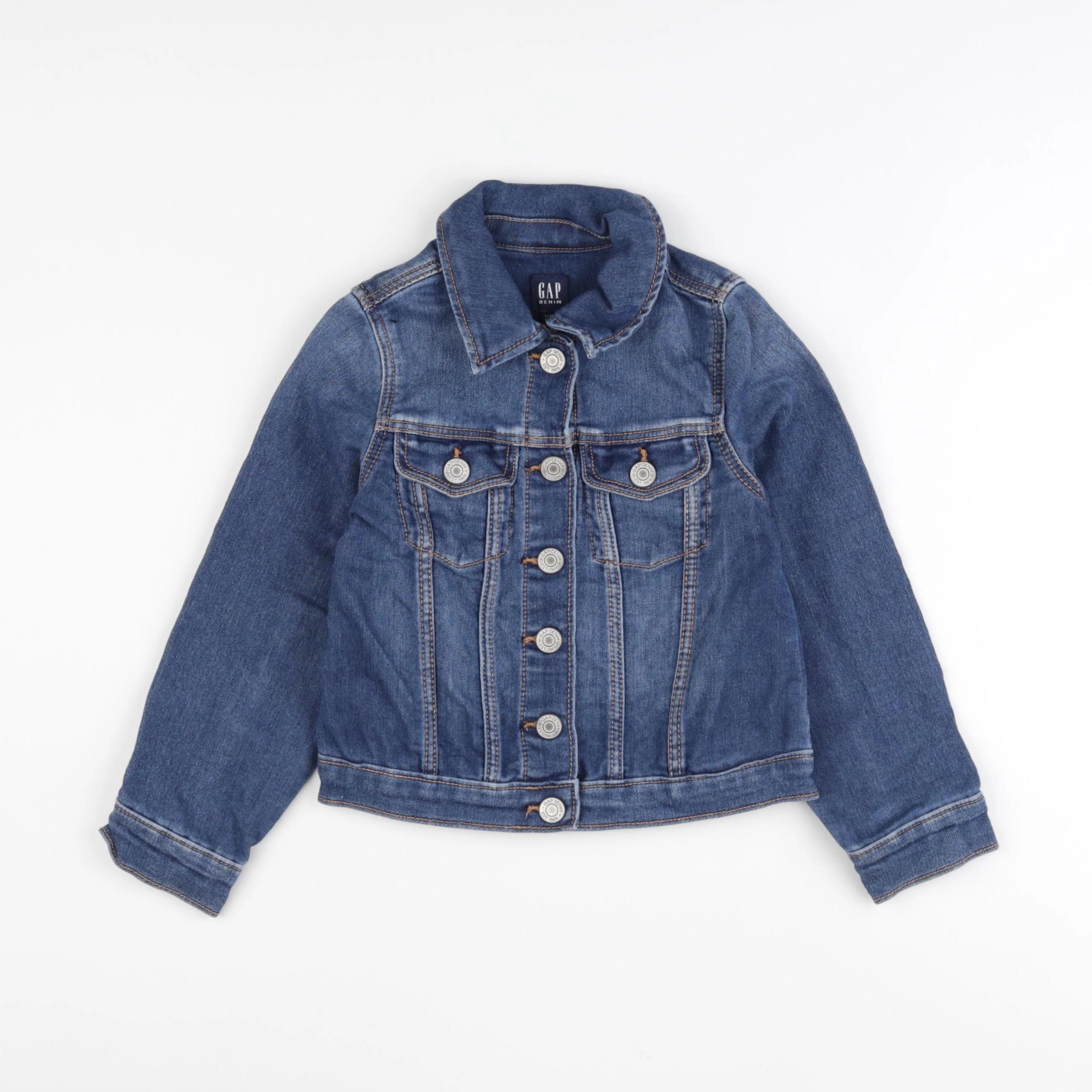 GAP - veste bleu - 5 ans