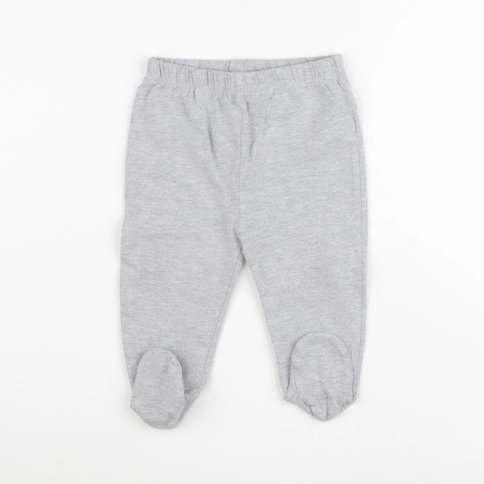 Vertbaudet - legging gris - 12 mois