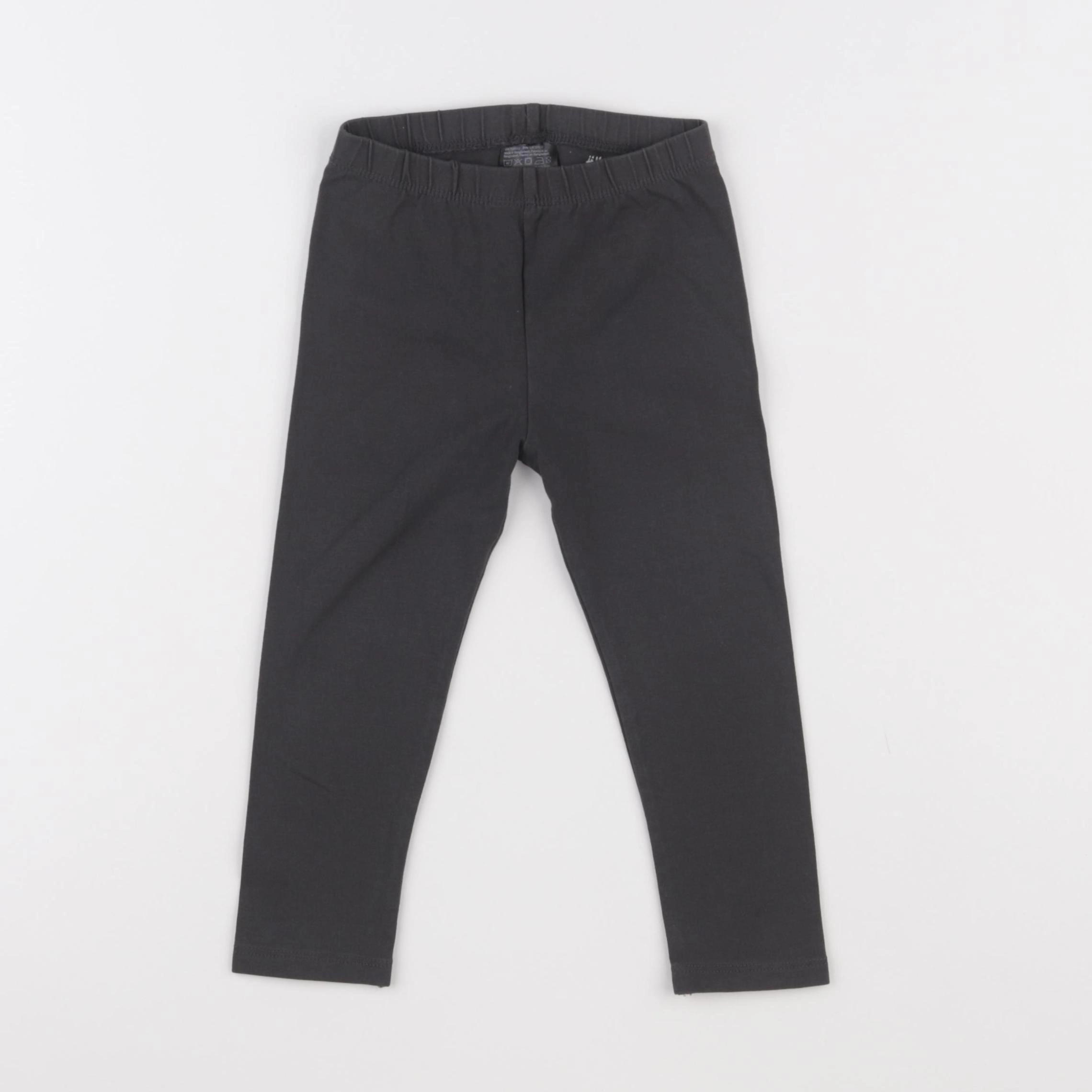 H&M - legging gris - 2 ans