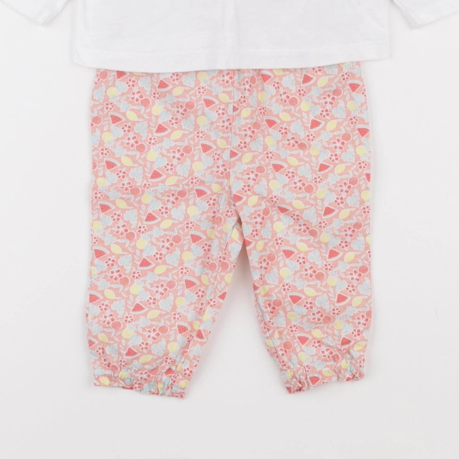 Eden & Victor - ensemble rose - 9 mois