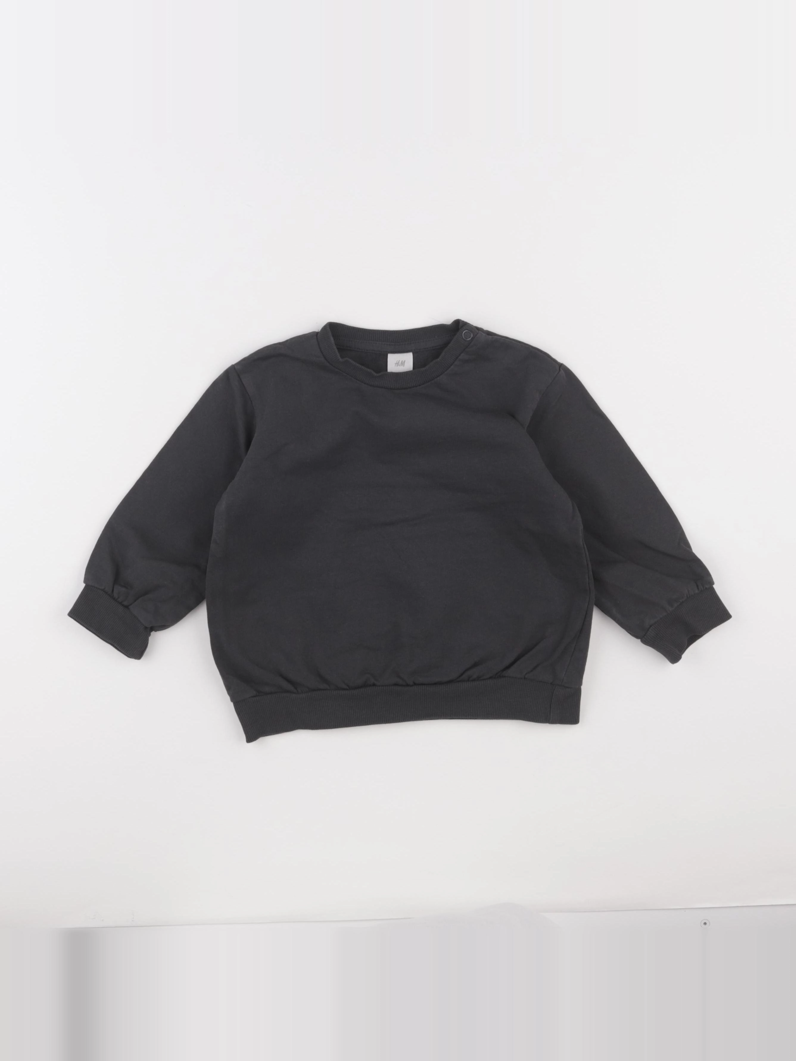 H&M - sweat gris - 2 ans
