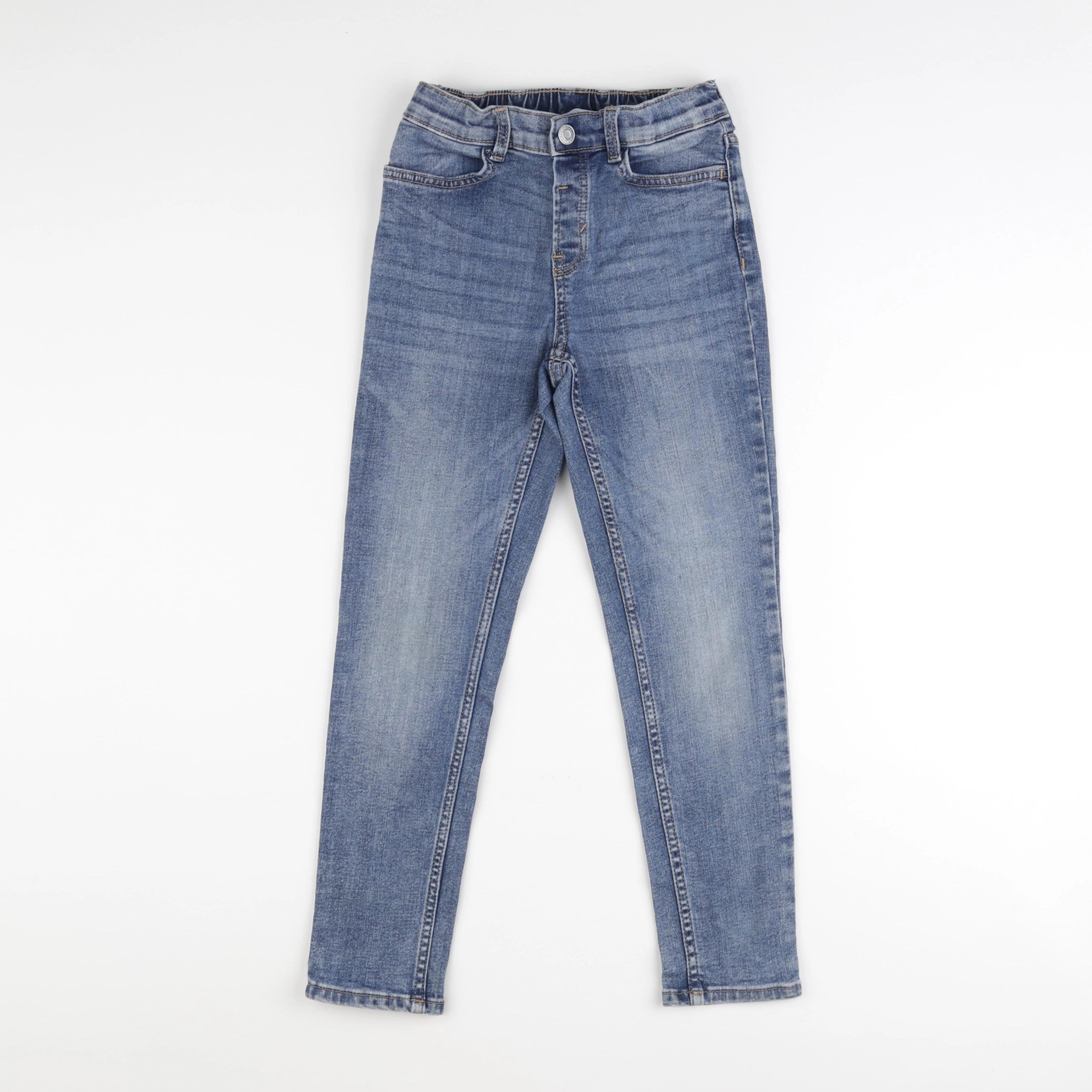 H&M - jean bleu - 7/8 ans