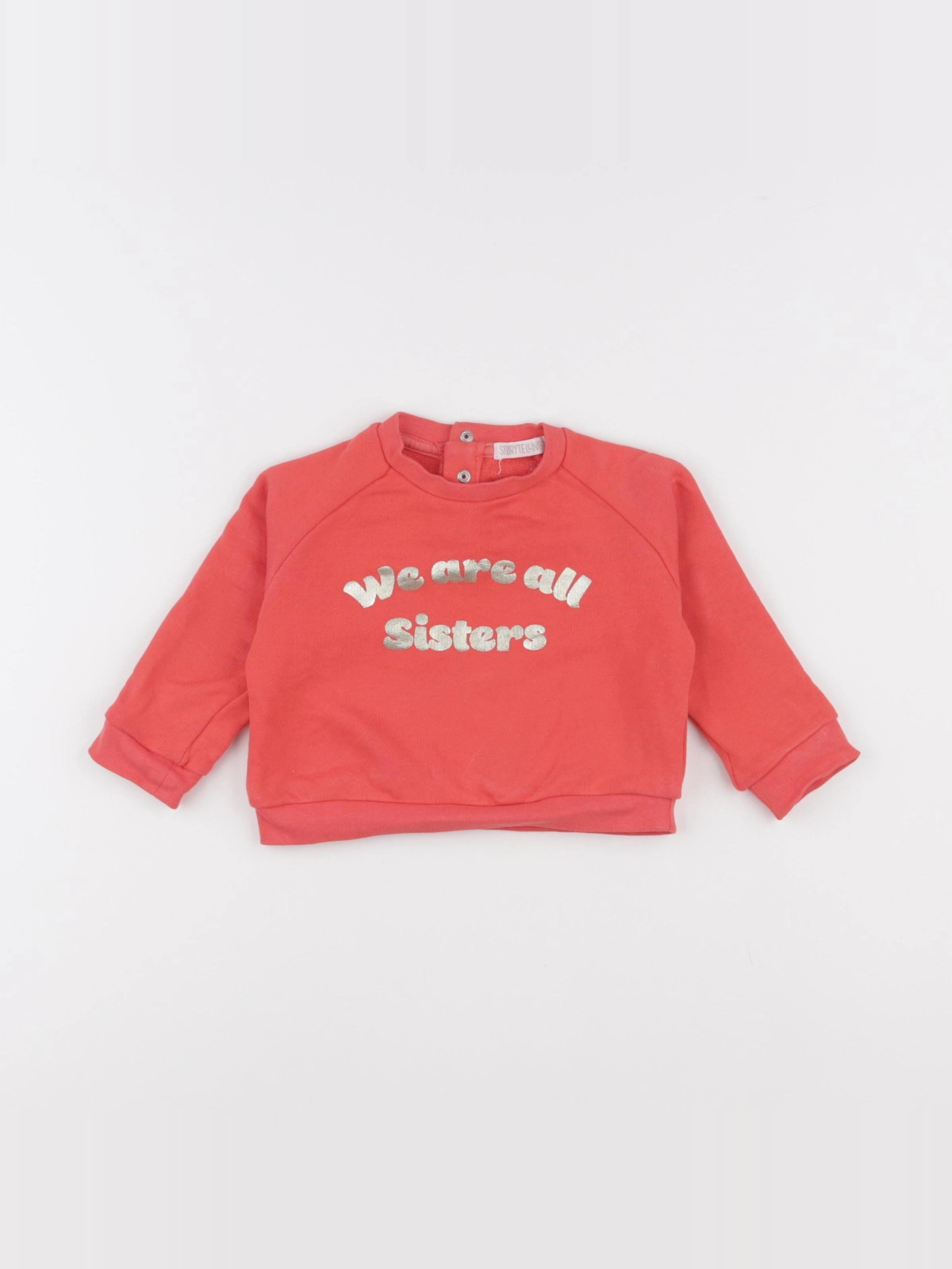 Storytelling - sweat rose - 9 mois