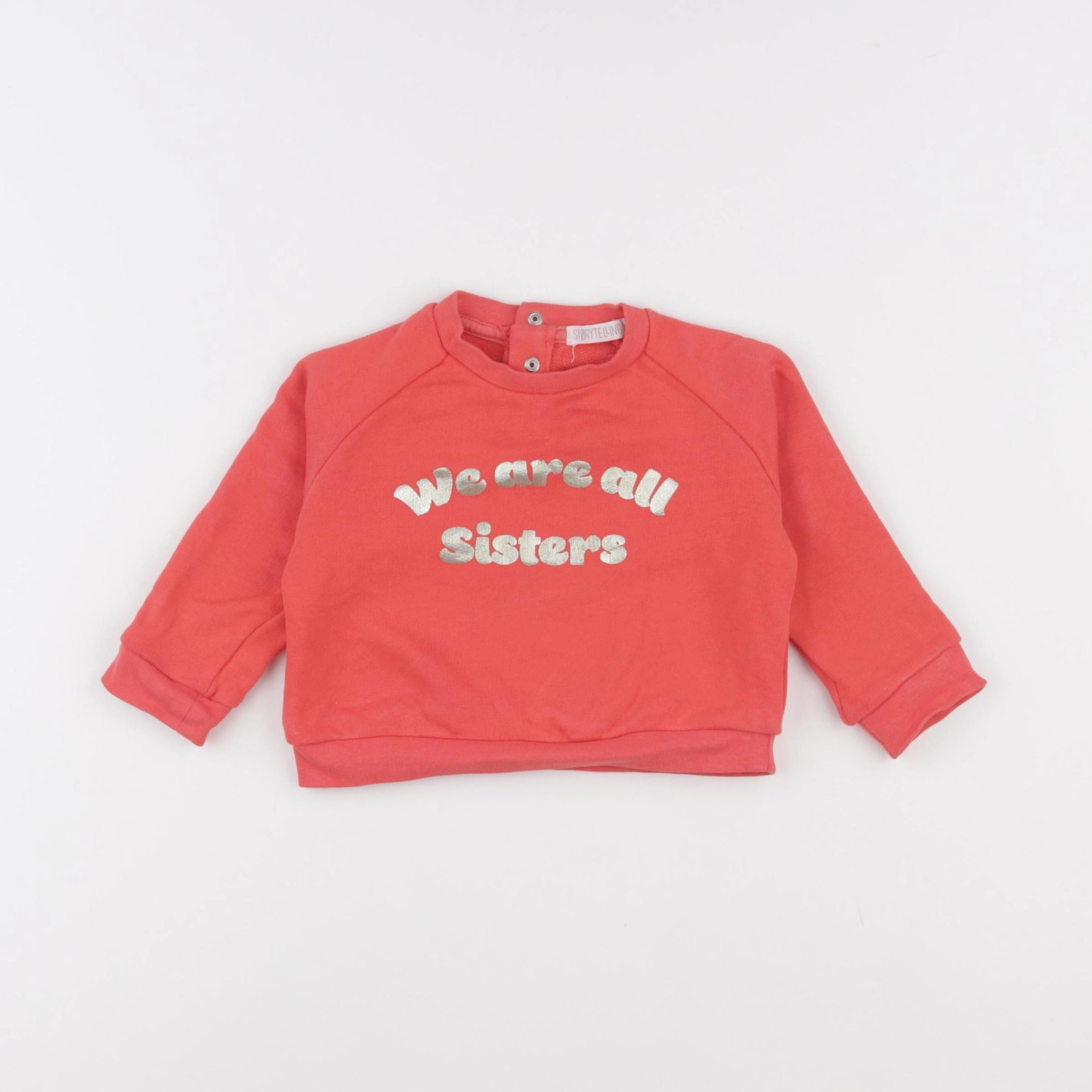 Storytelling - sweat rose - 9 mois