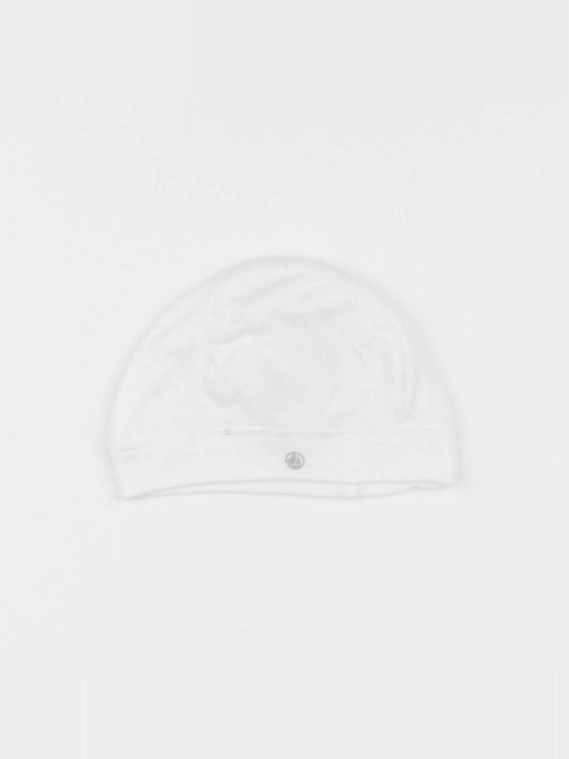 Petit Bateau - bonnet de naissance blanc - 3 mois