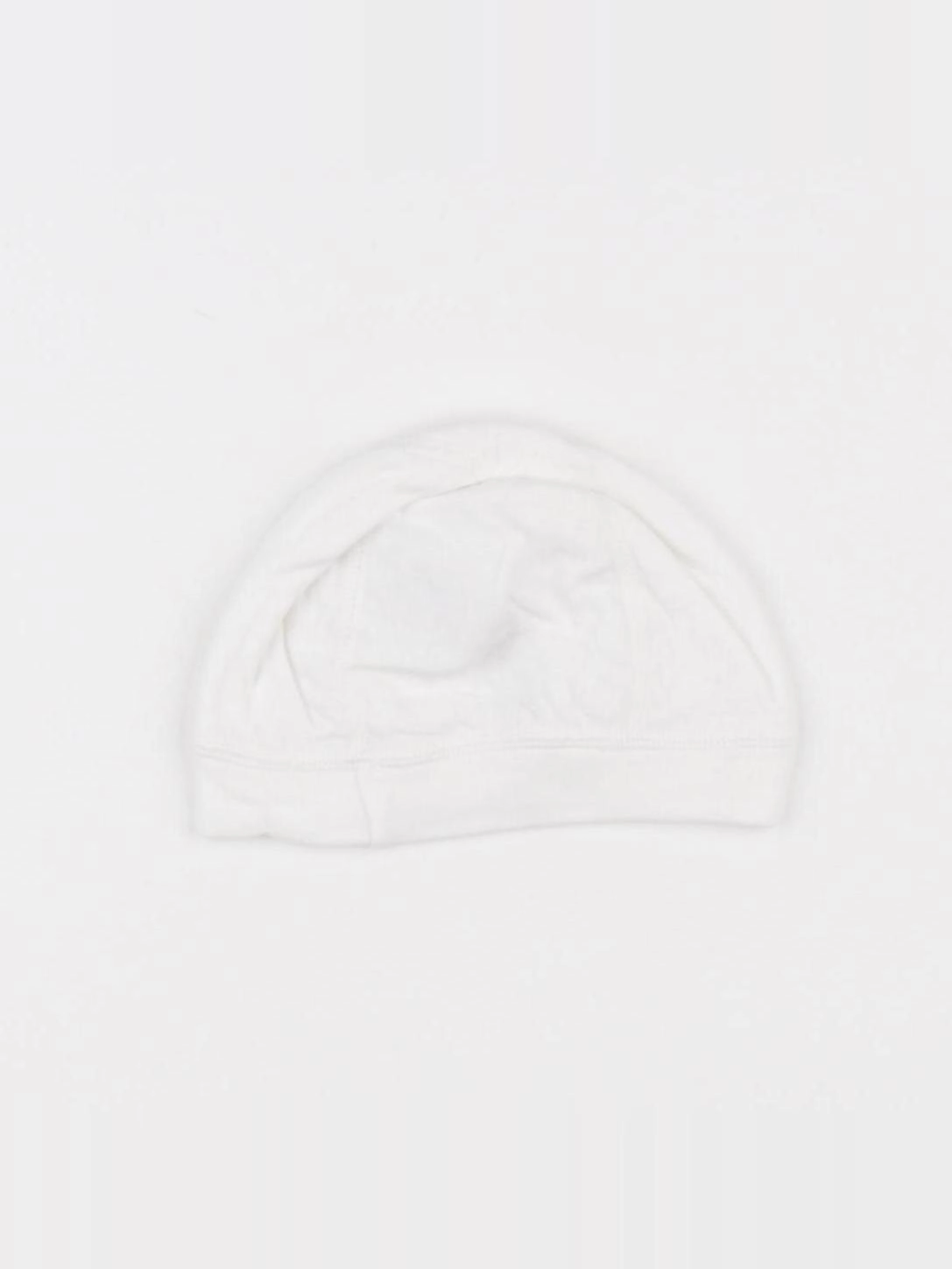 Petit Bateau - bonnet de naissance blanc - 3 mois