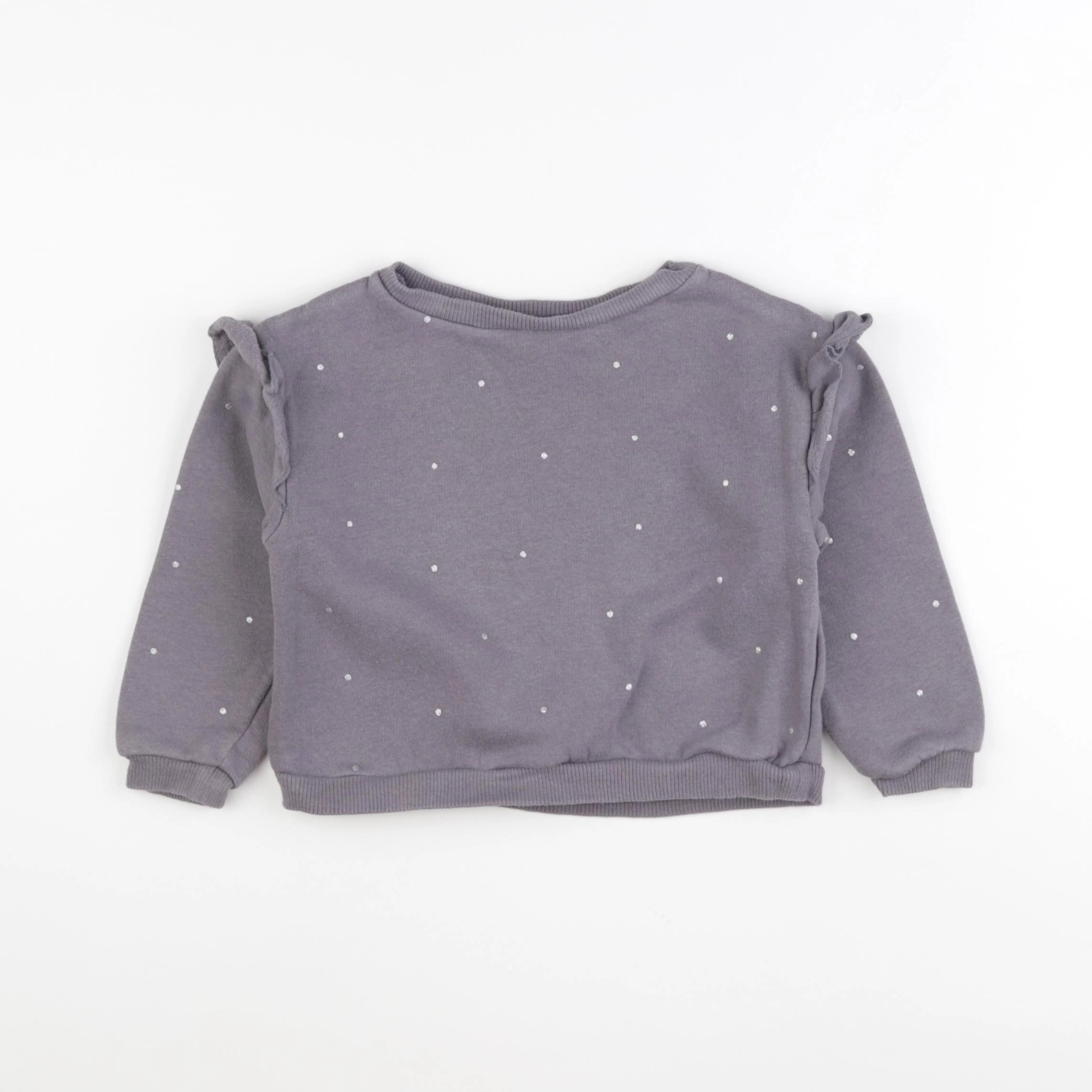 H&M - sweat gris - 18/24 mois