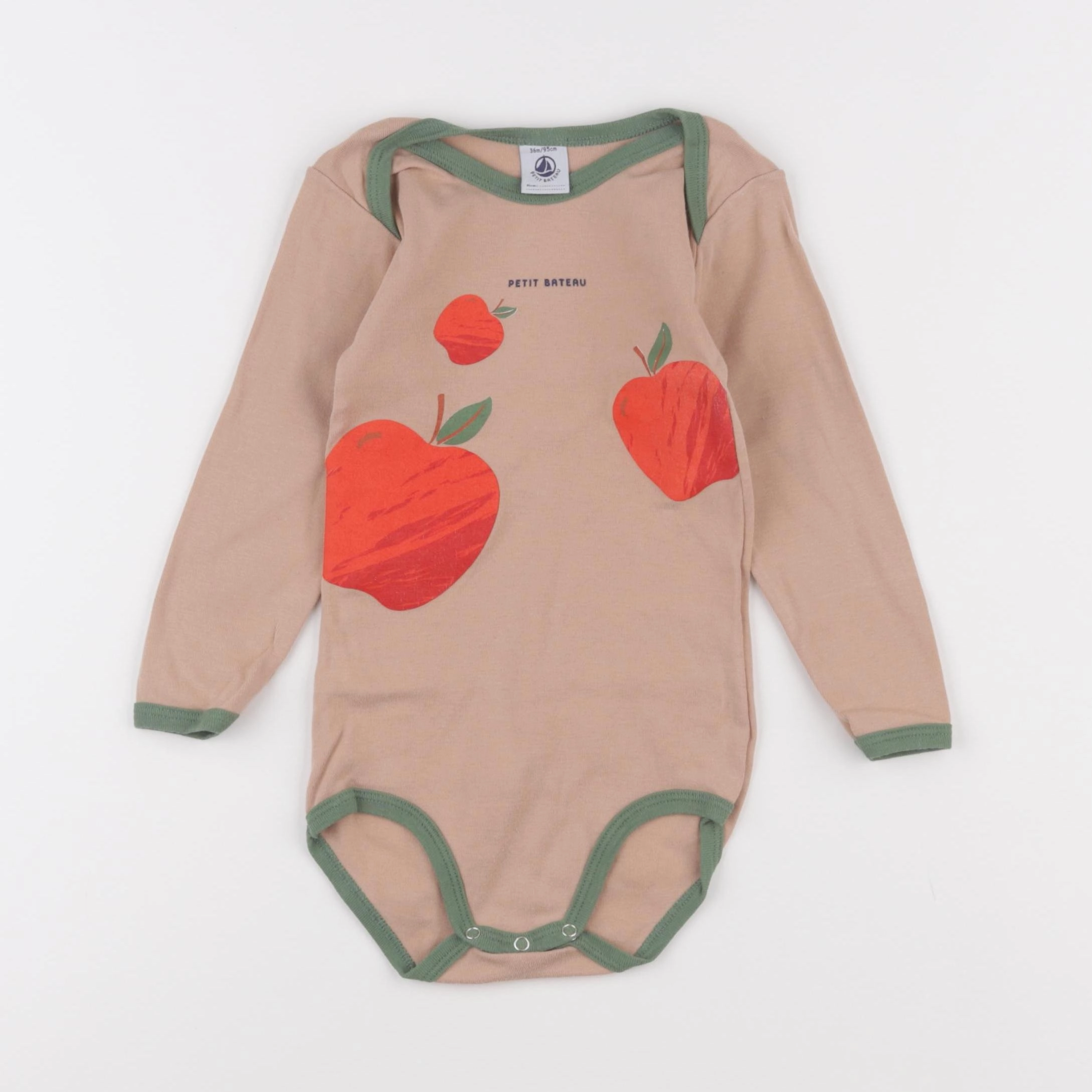 Petit Bateau - body multicolore - 36 mois