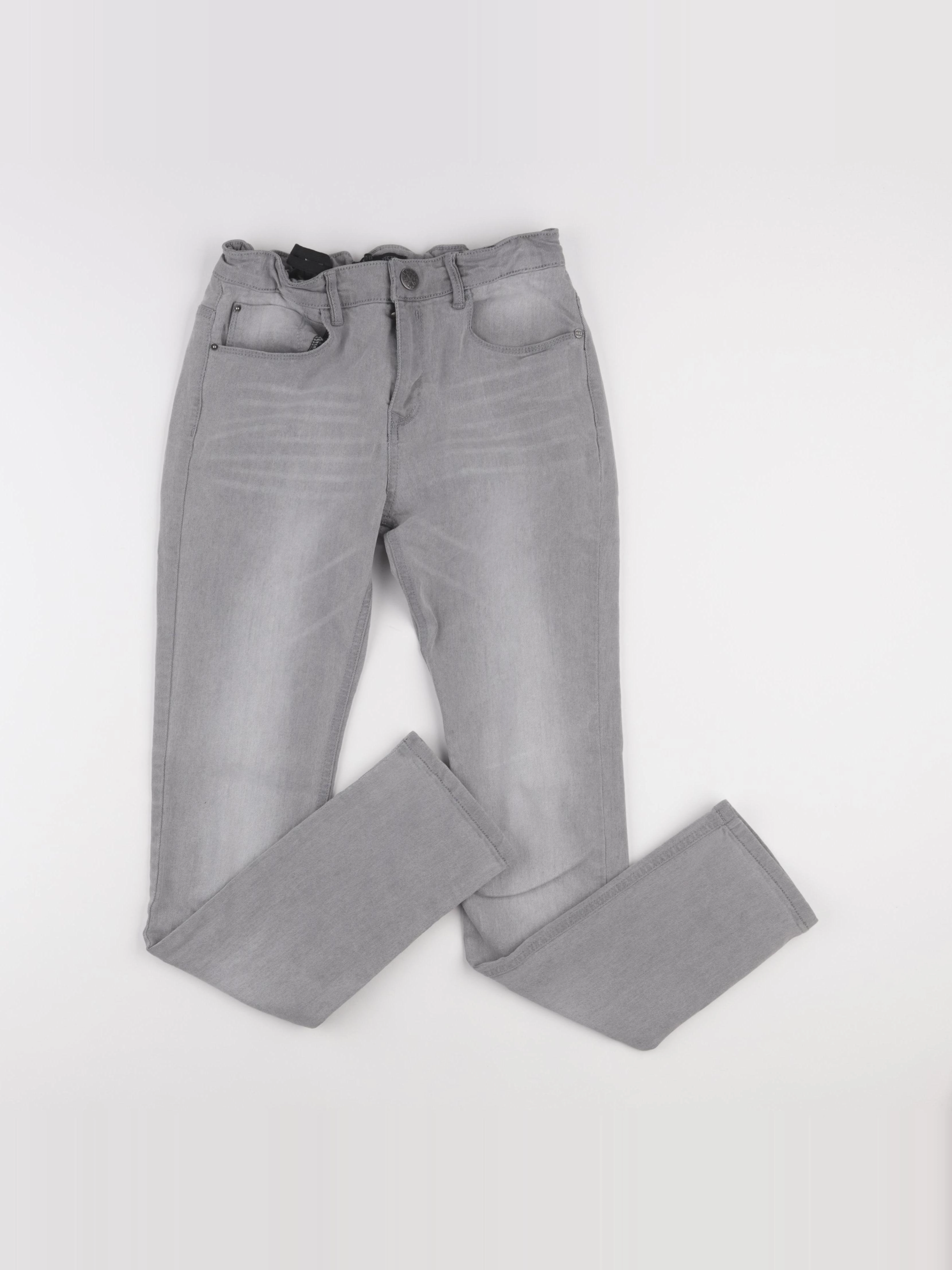 IKKS - jean gris - 14 ans