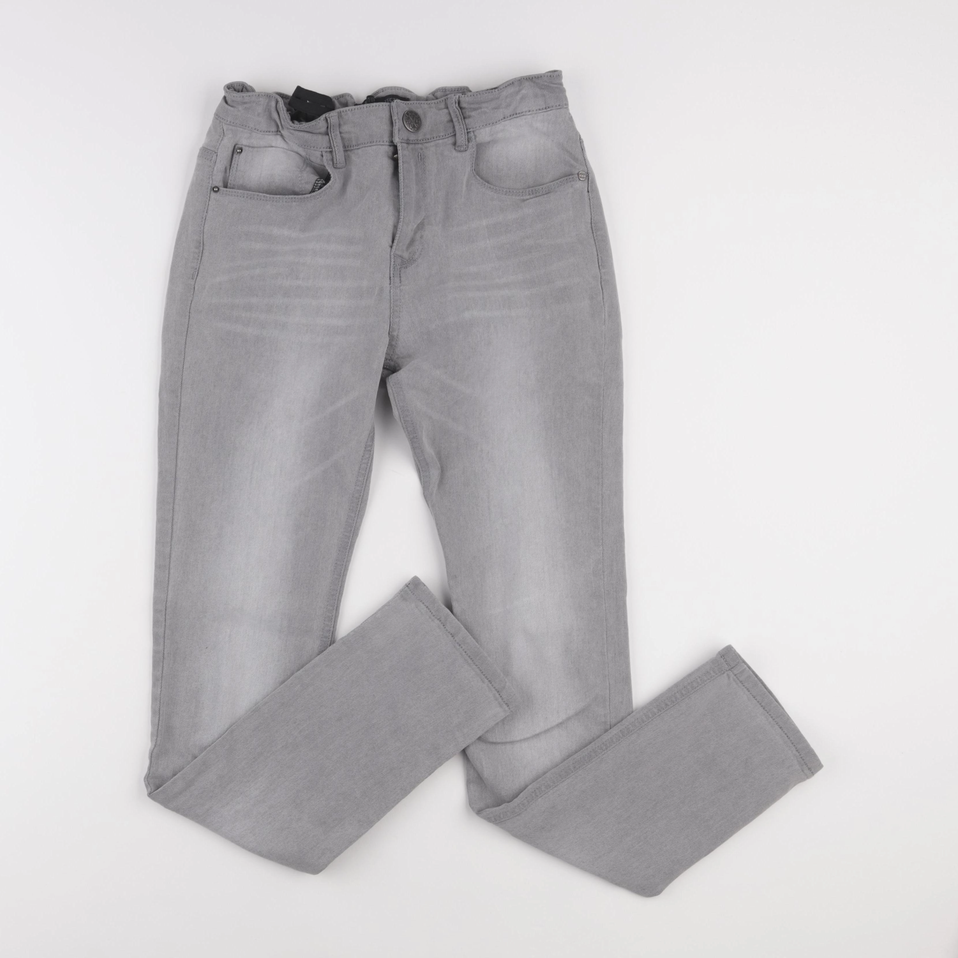 IKKS - jean gris - 14 ans