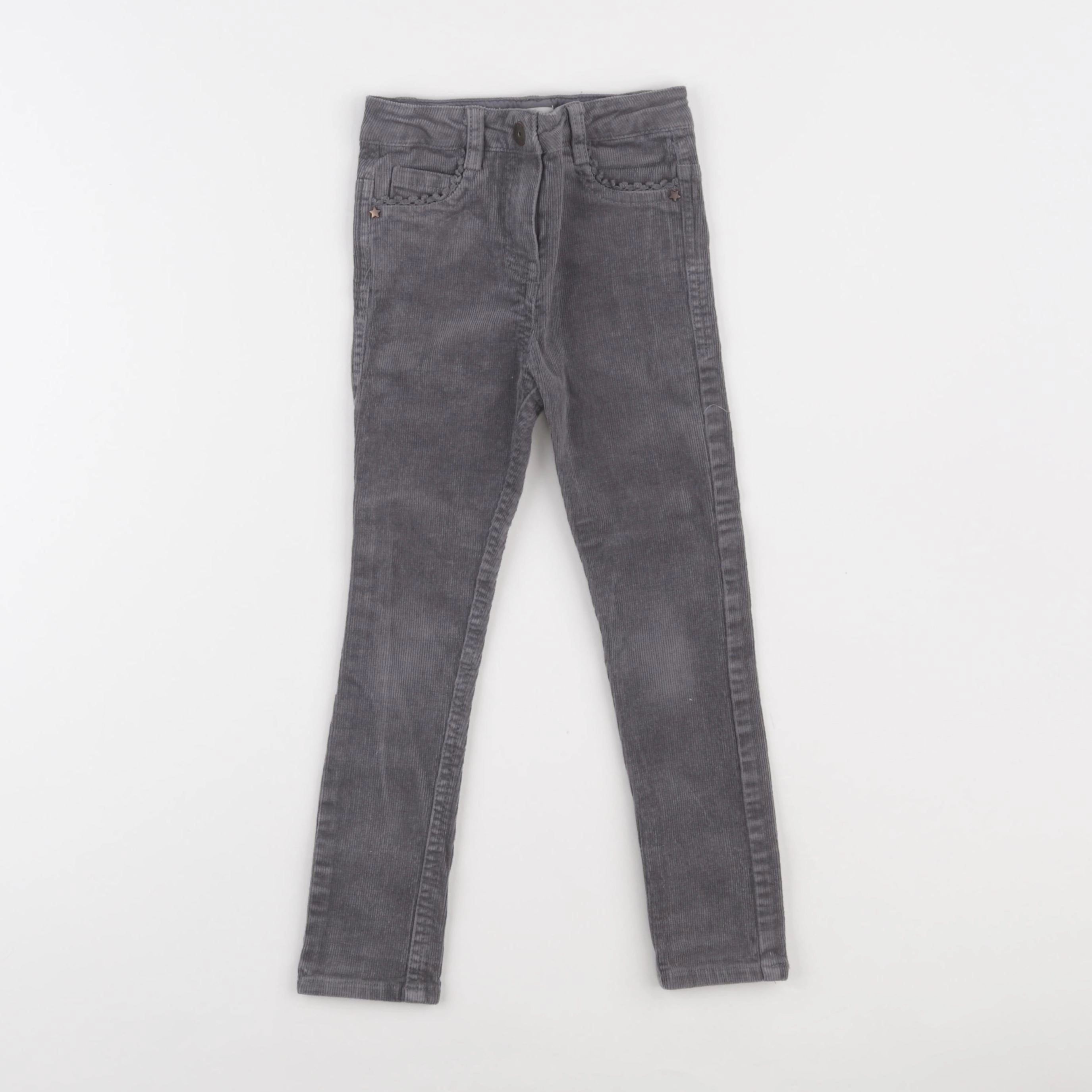 Vertbaudet - pantalon gris - 4 ans