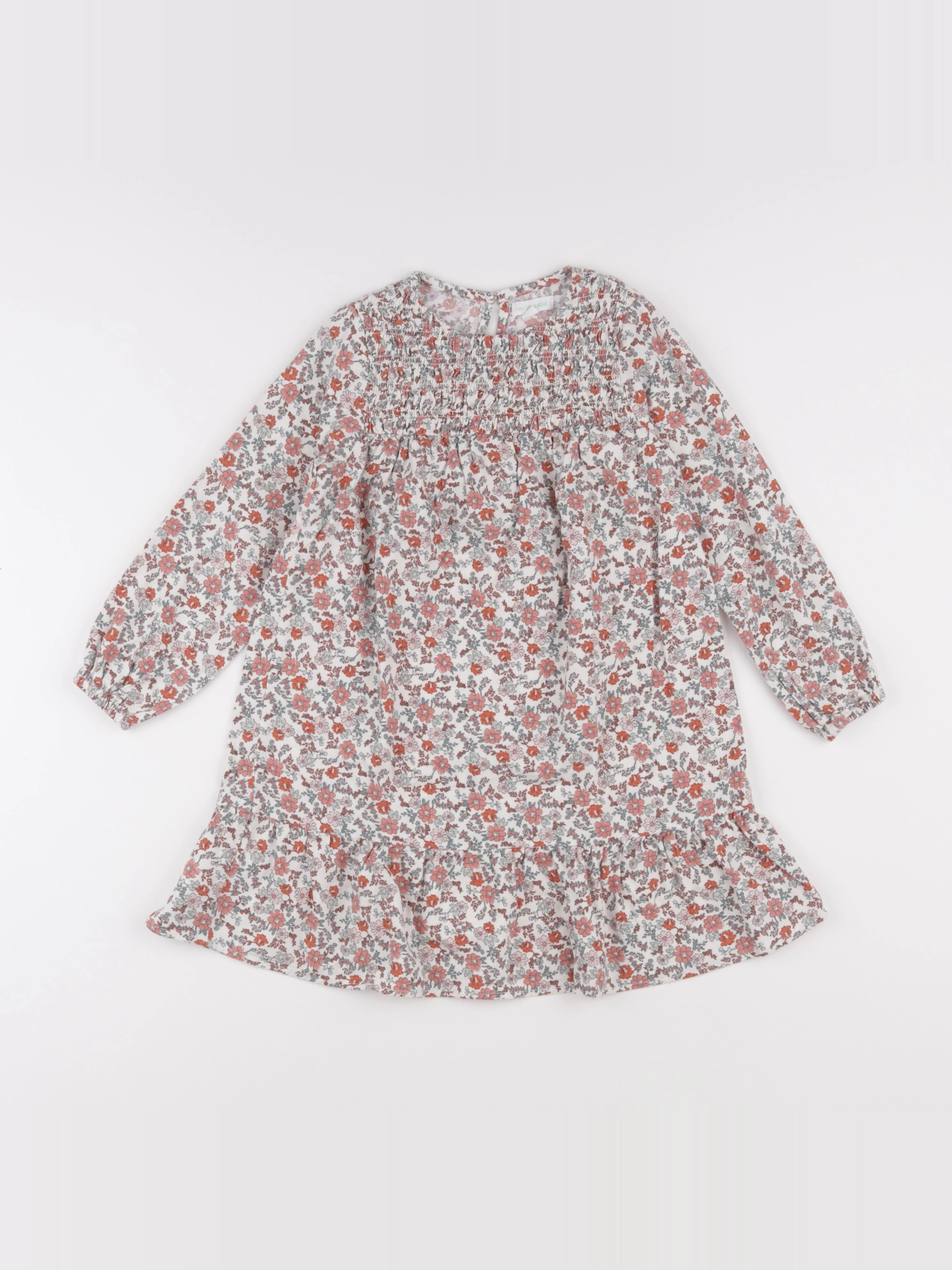 Vertbaudet - robe blanc - 5 ans