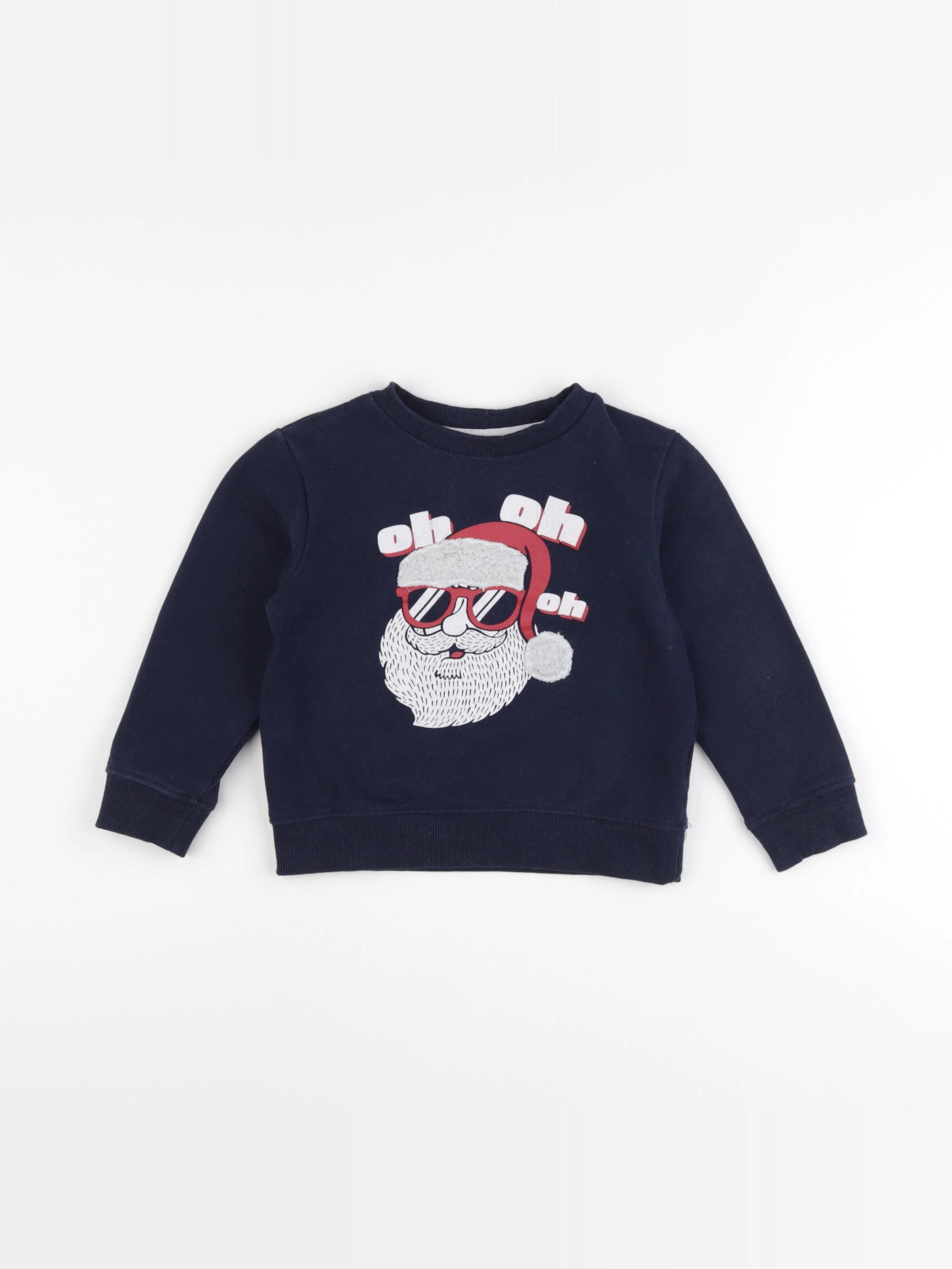 Vertbaudet - sweat bleu - 4 ans