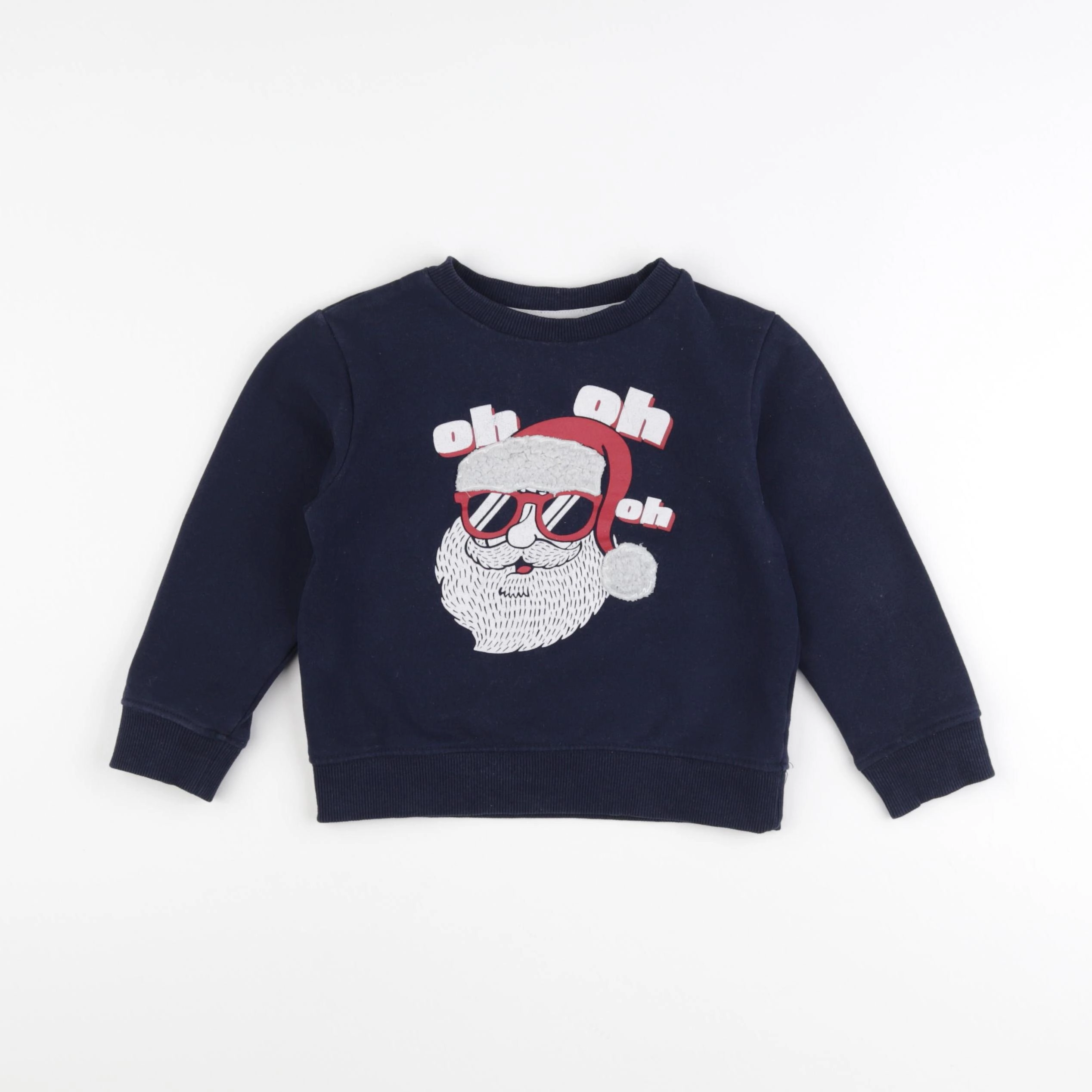 Vertbaudet - sweat bleu - 4 ans