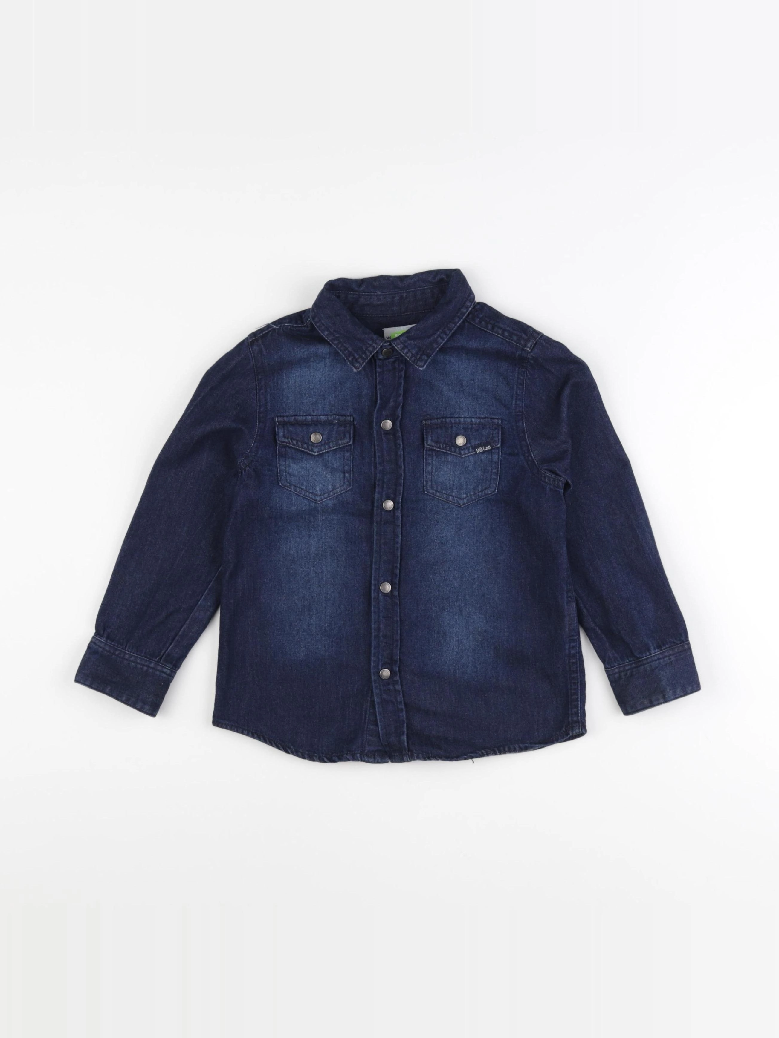 Vertbaudet - chemise bleu - 4 ans