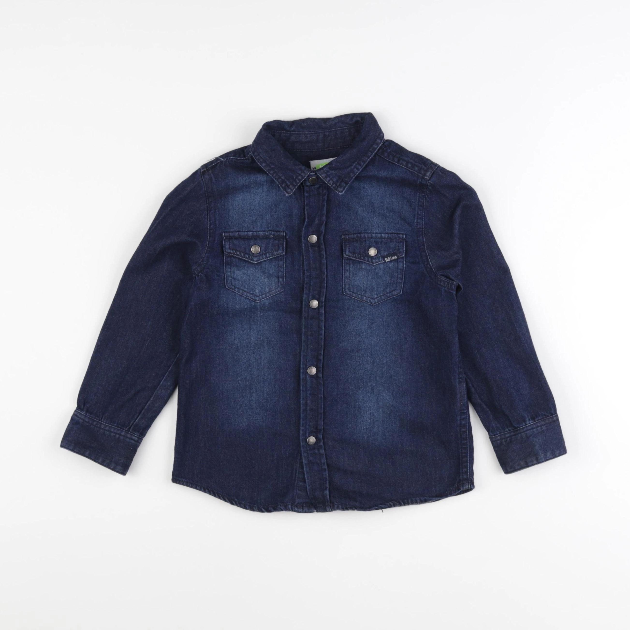 Vertbaudet - chemise bleu - 4 ans
