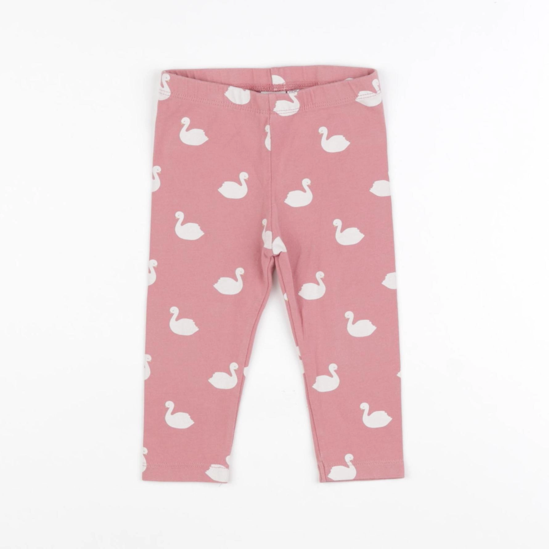 H&M - legging rose - 6/9 mois