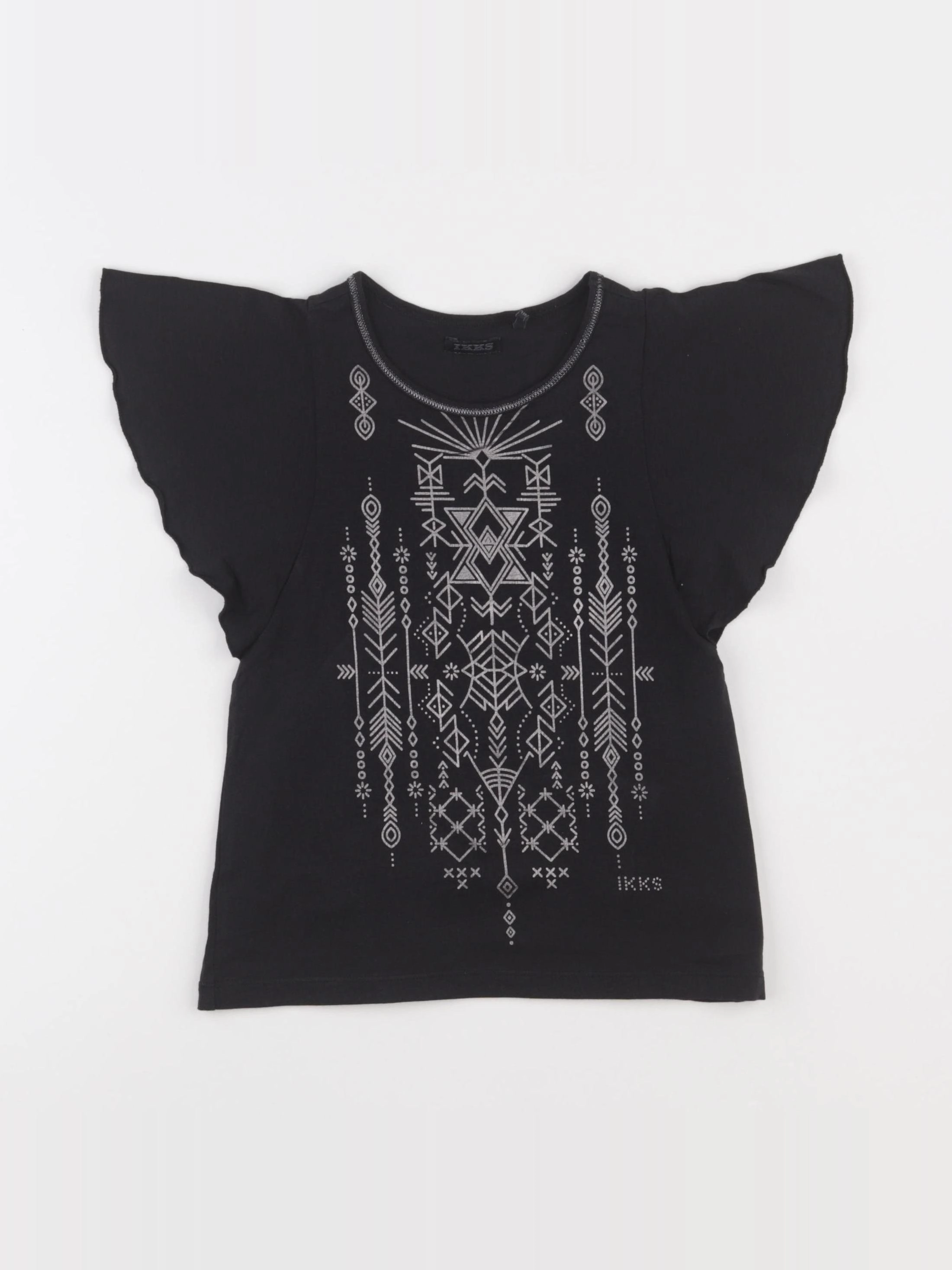 IKKS - débardeur noir - 6 ans