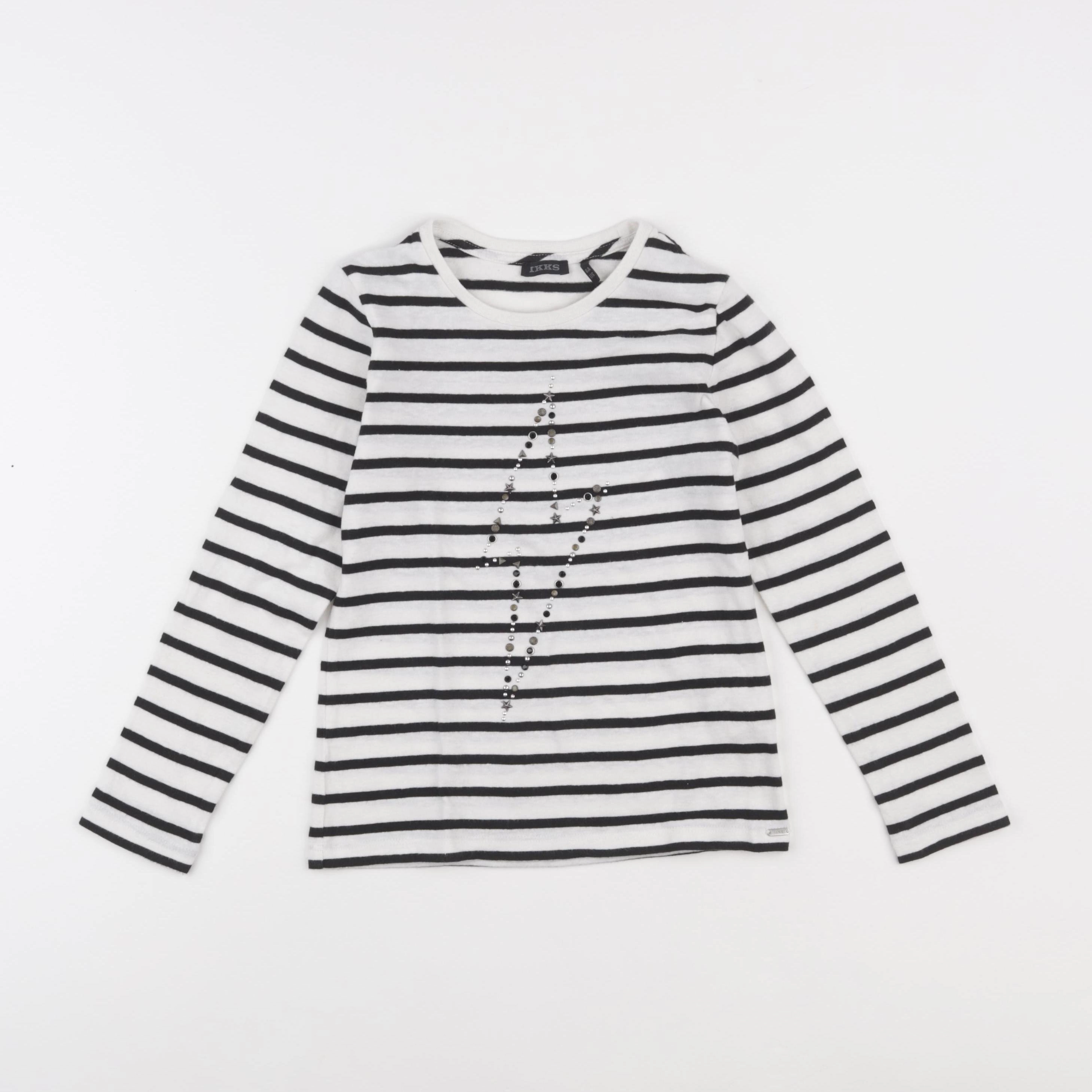 IKKS - tee-shirt blanc - 6 ans