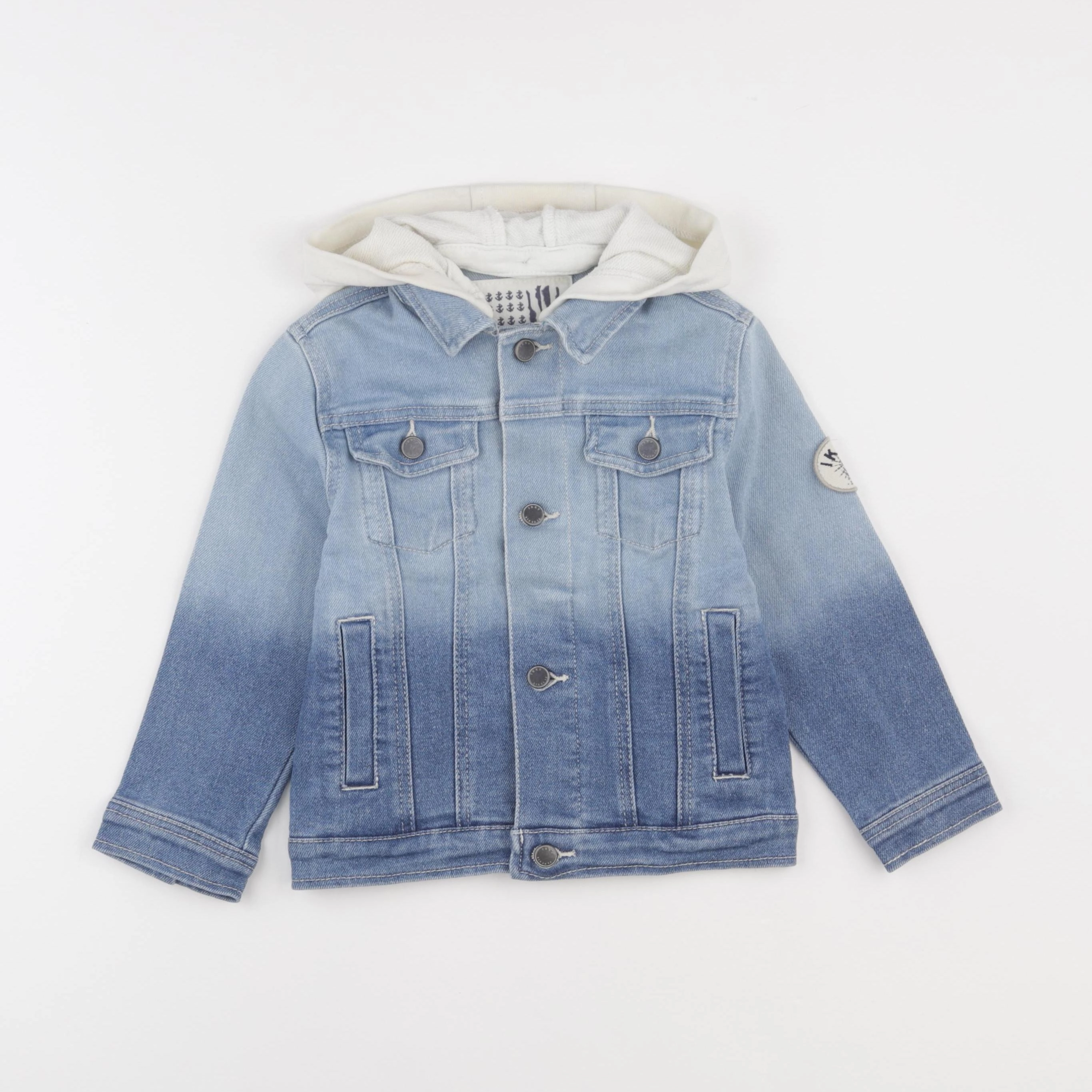 IKKS - veste bleu - 4 ans