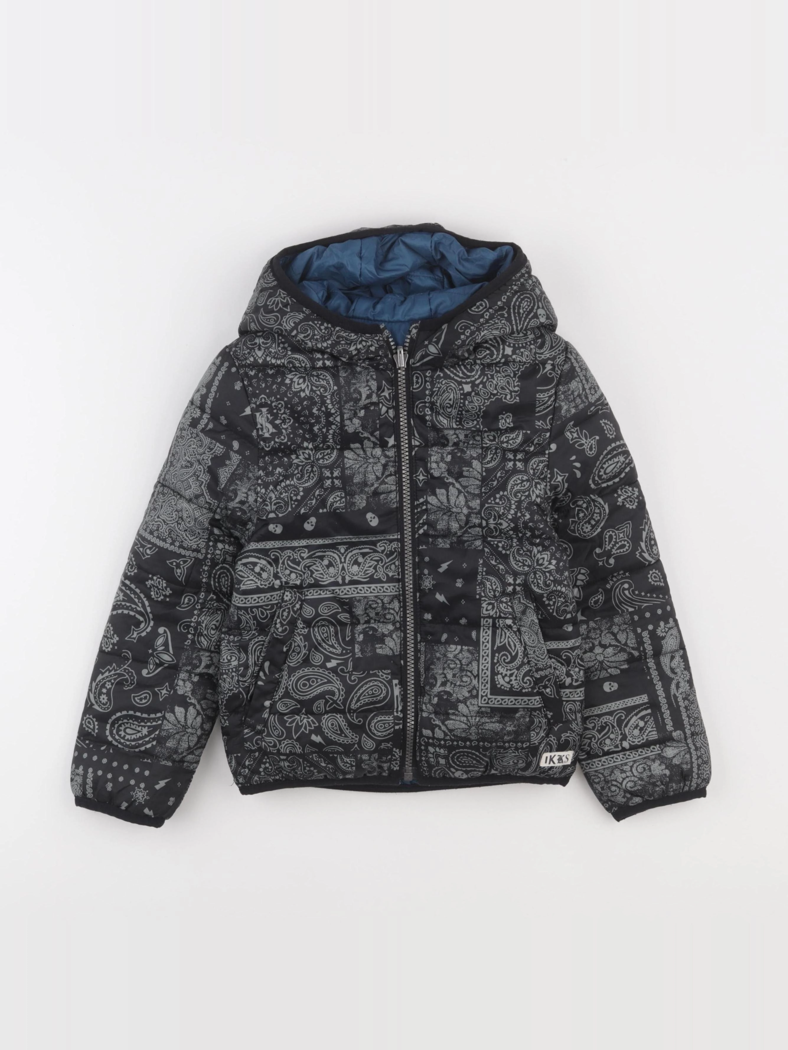 IKKS - doudoune bleu - 4 ans