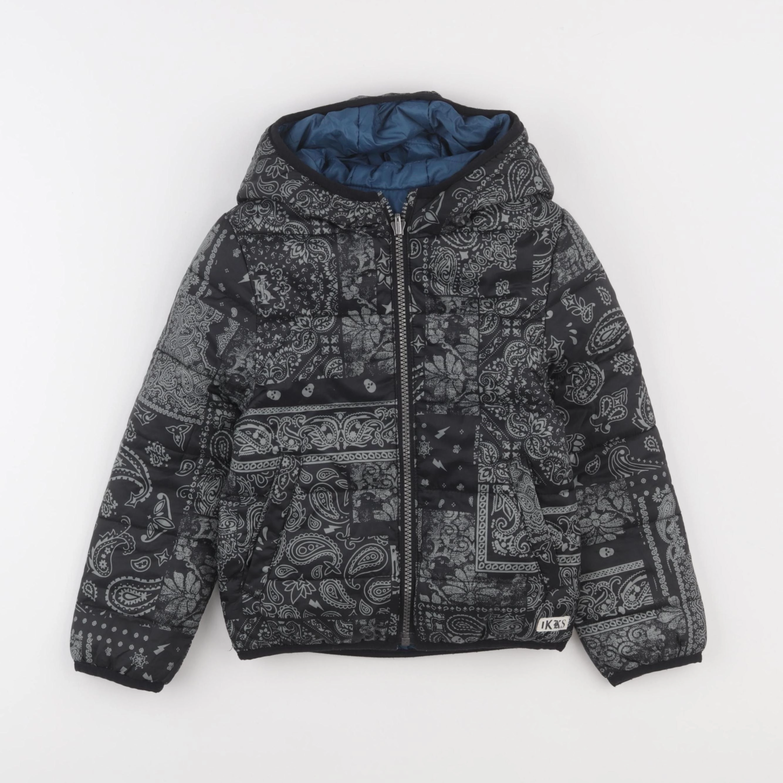 IKKS - doudoune bleu - 4 ans