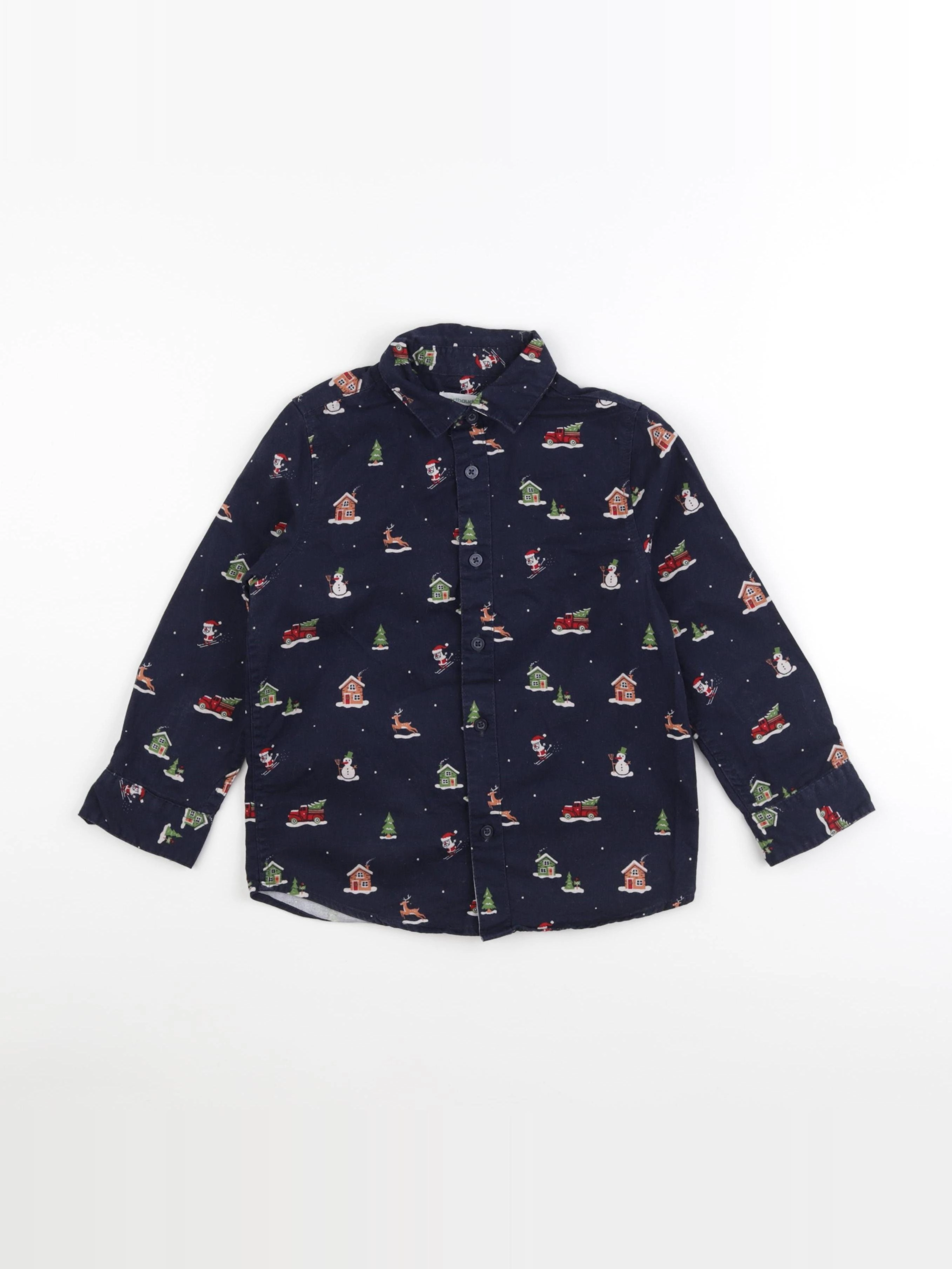 Vertbaudet - chemise bleu - 5 ans