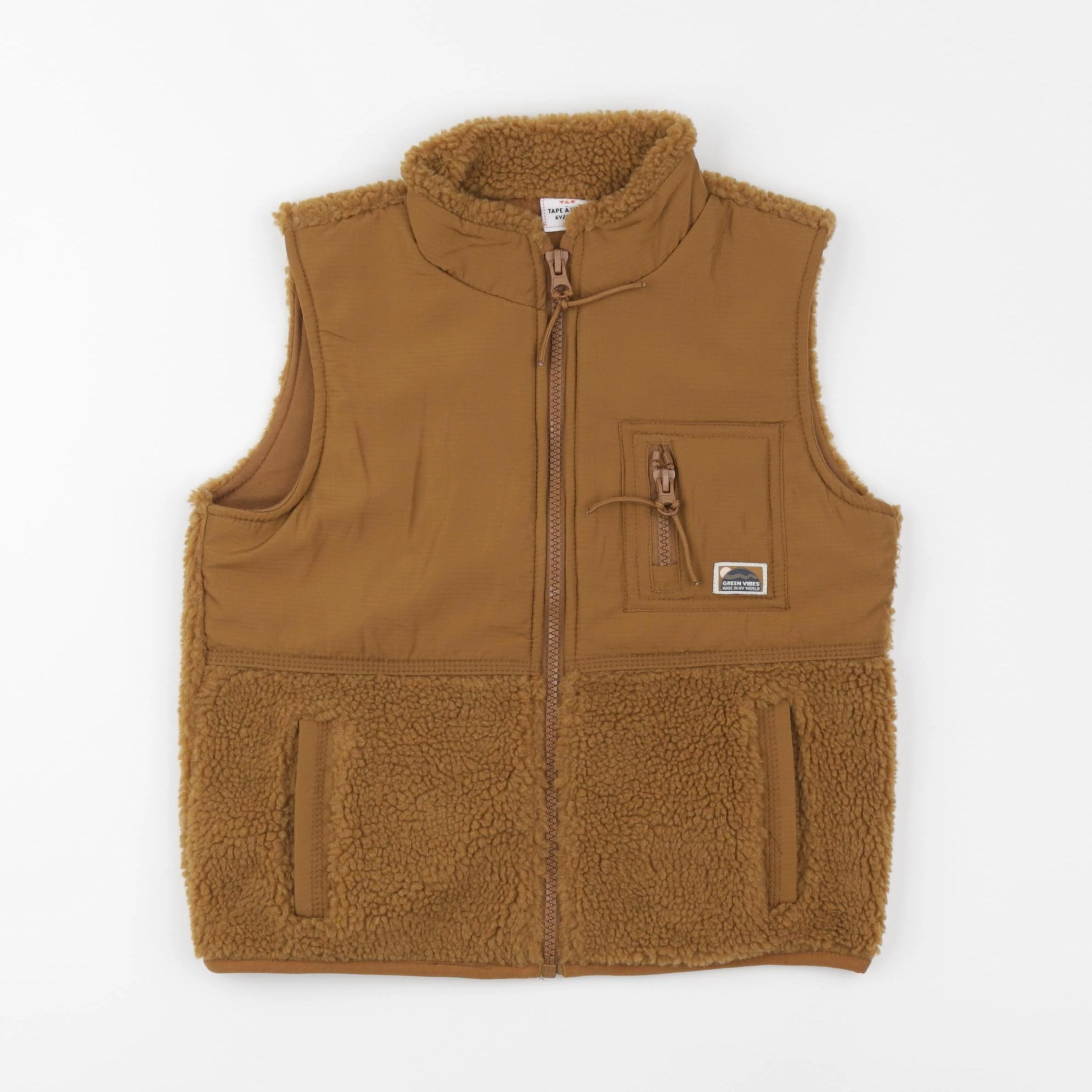 Tape à l'oeil - gilet marron - 6 ans