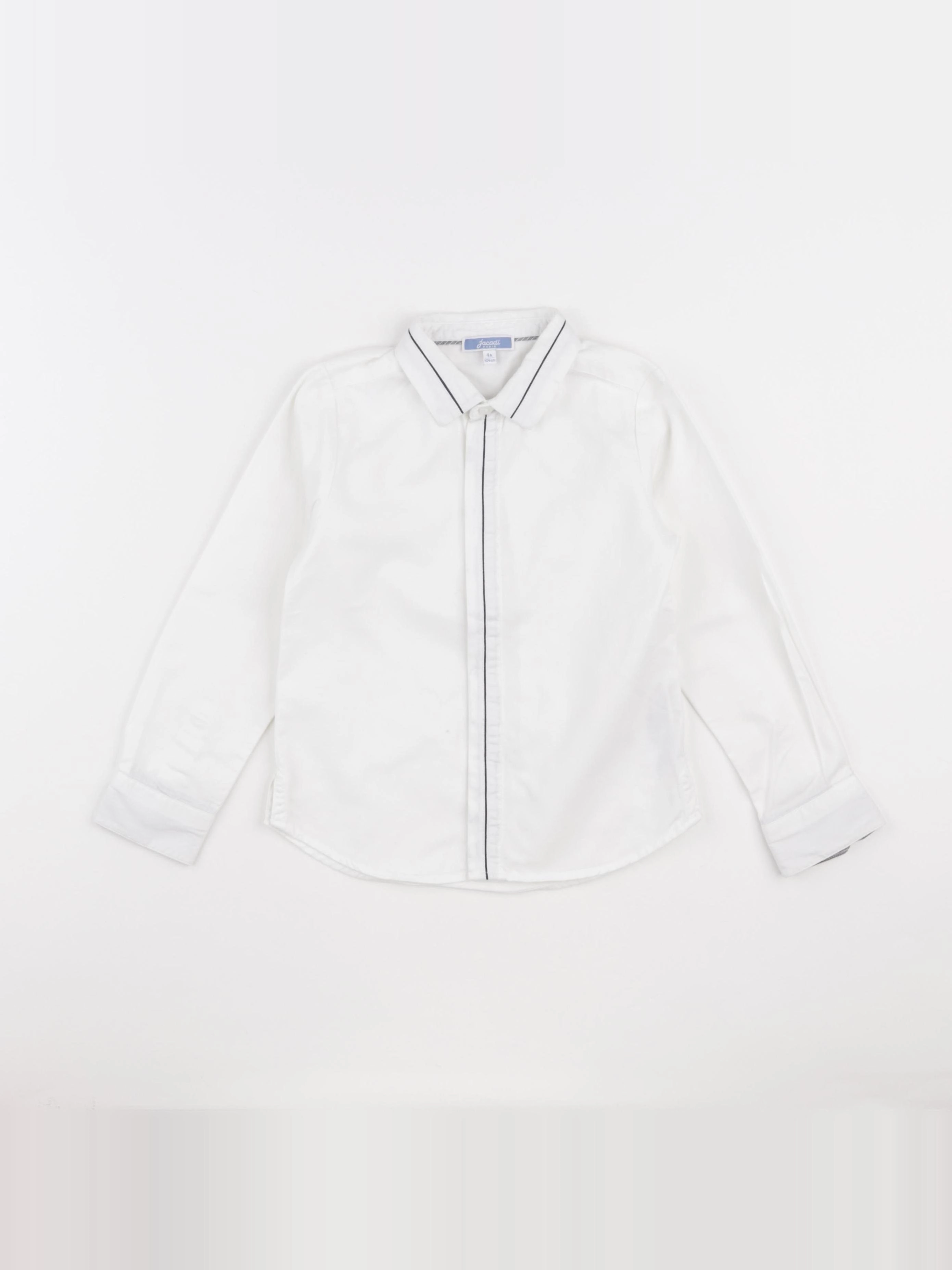 Jacadi - chemise blanc - 4 ans