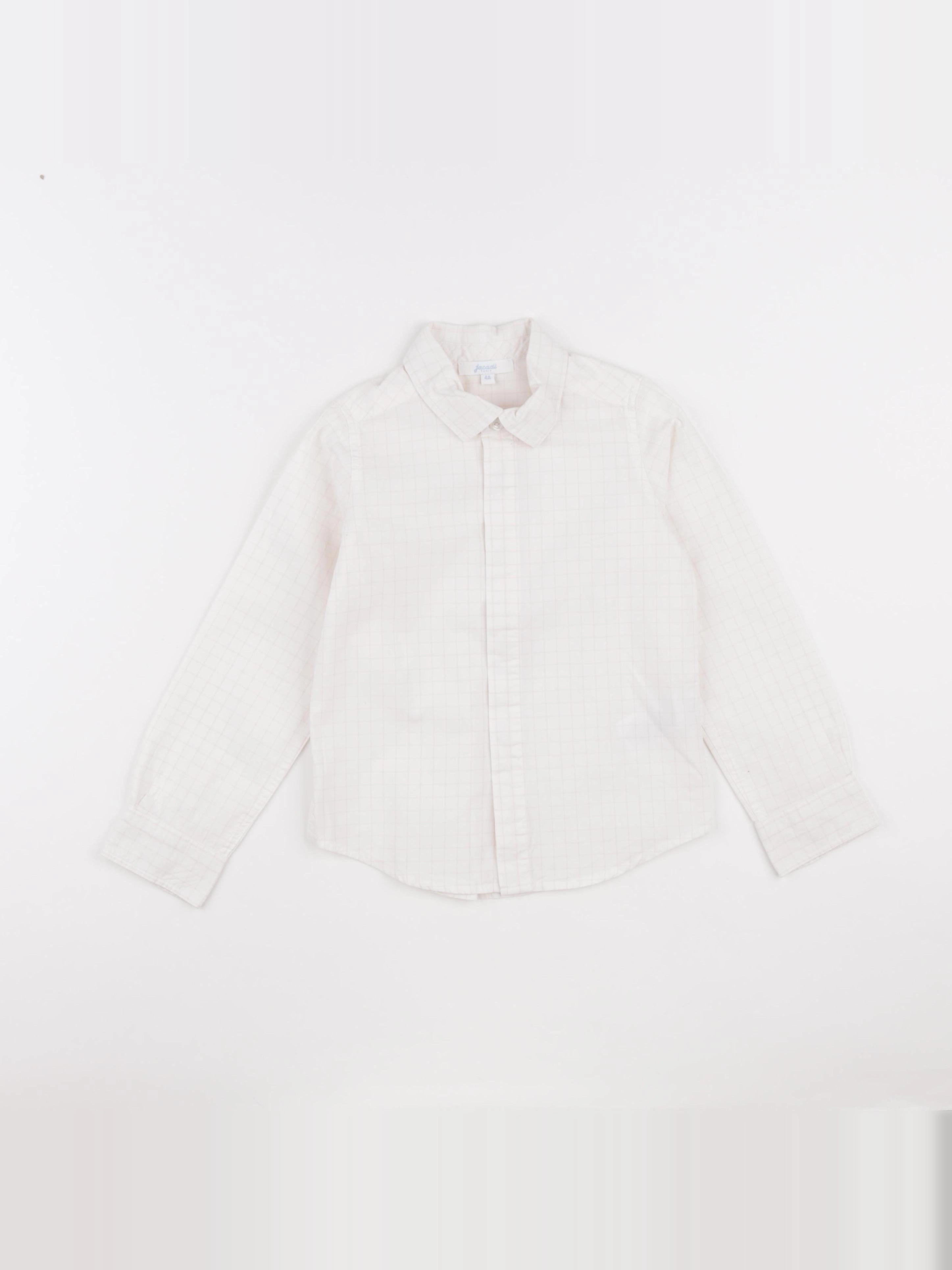 Jacadi - chemise blanc - 4 ans