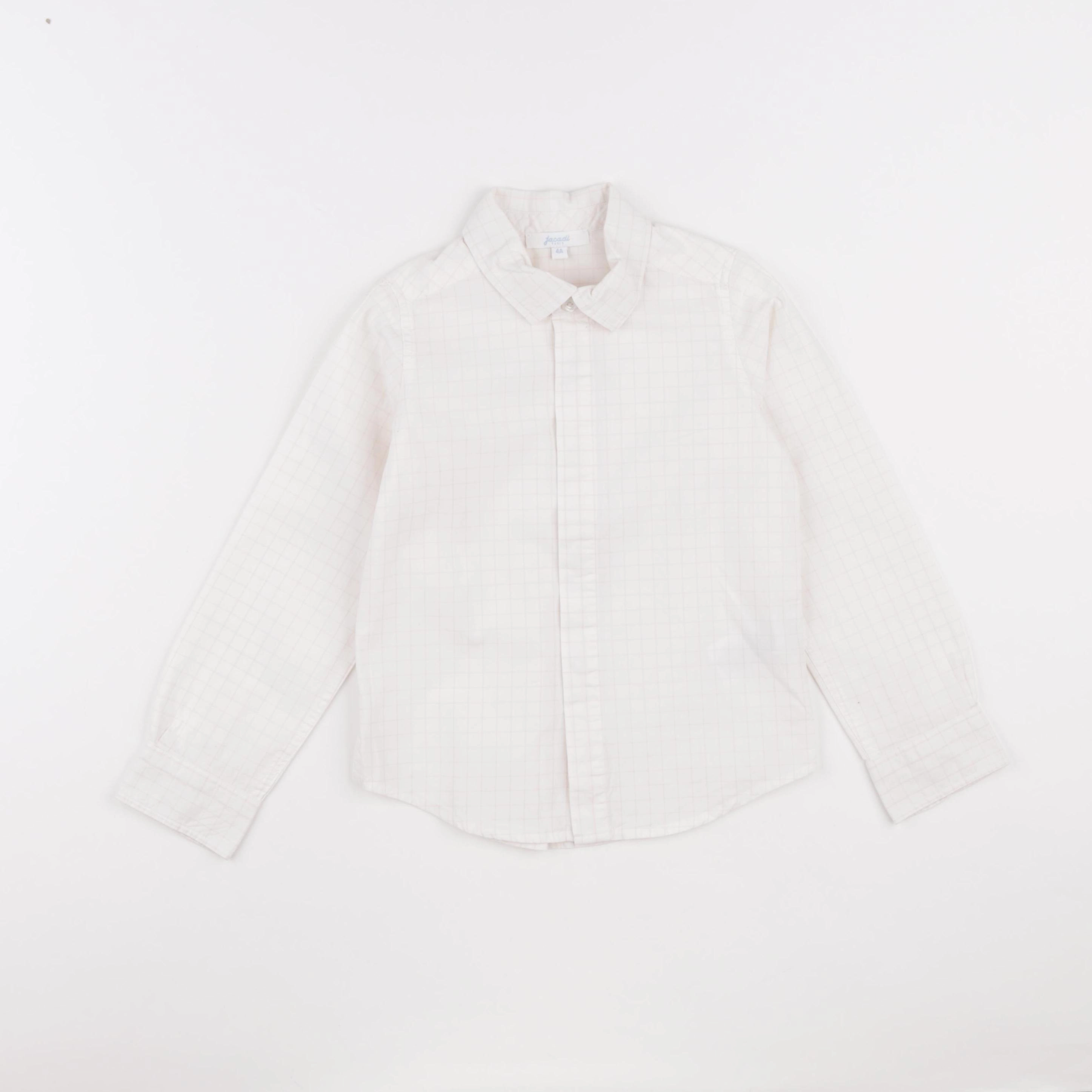 Jacadi - chemise blanc - 4 ans