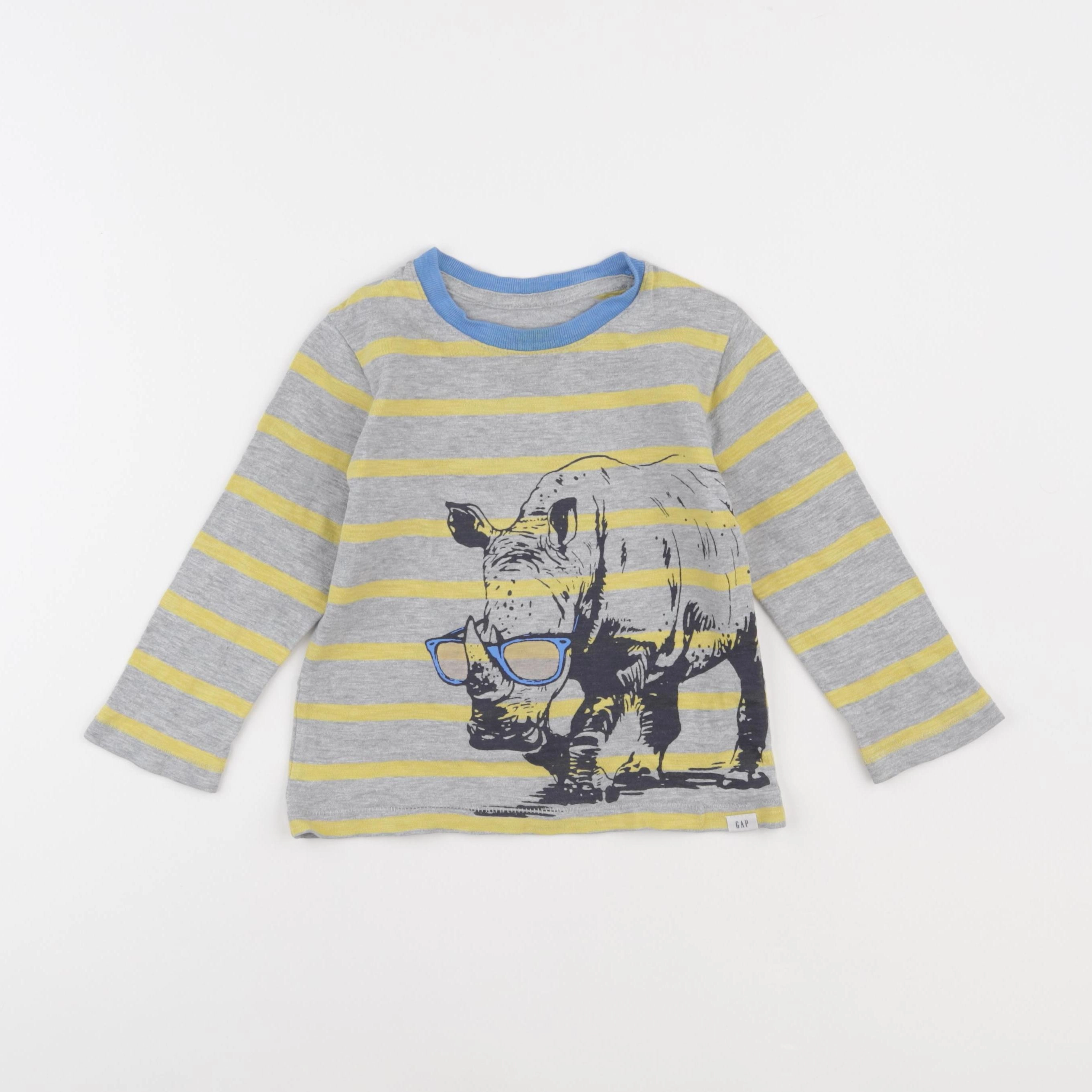 GAP - tee-shirt gris - 2 ans