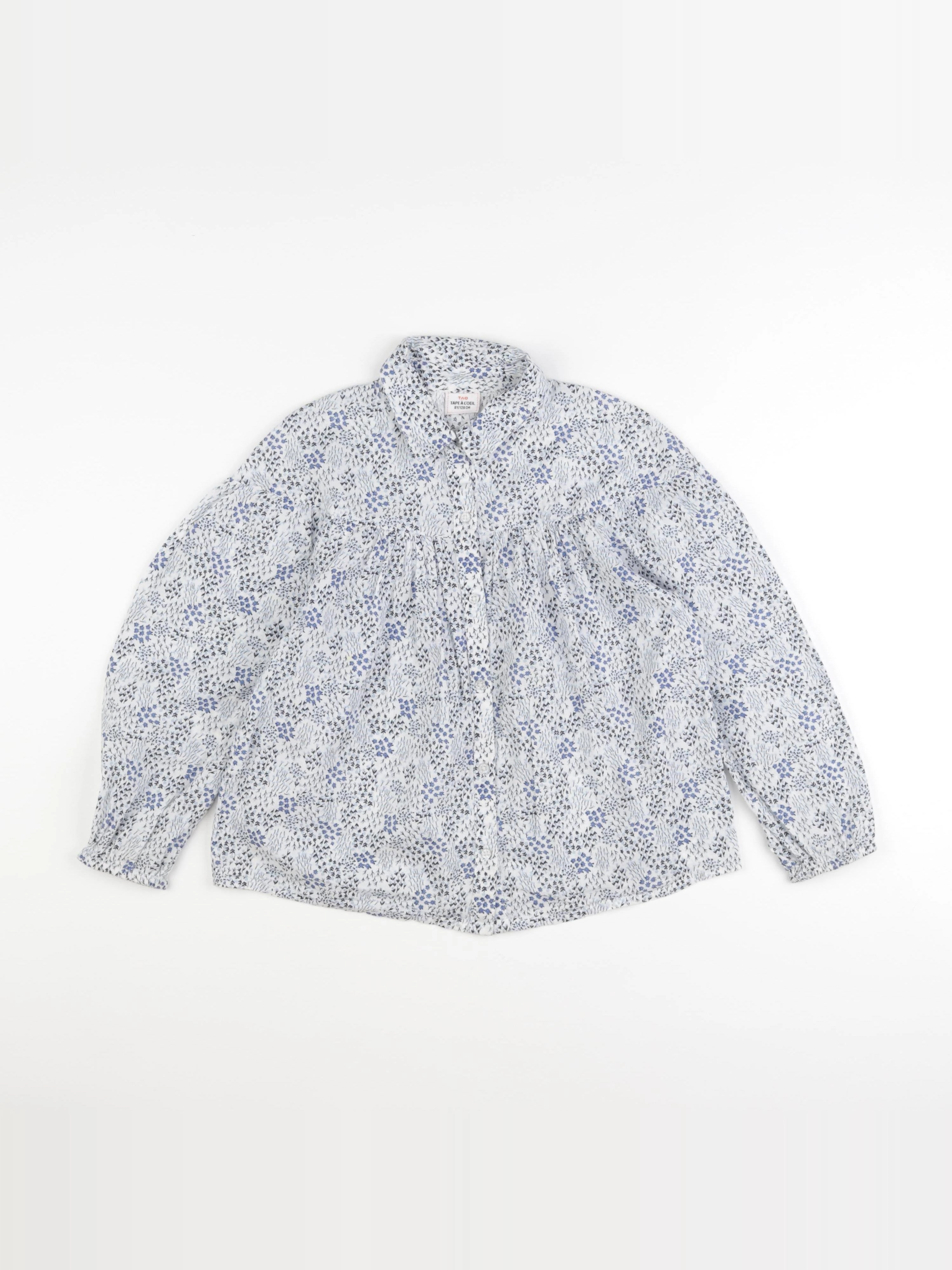 Tape à l'oeil - chemise bleu - 8 ans