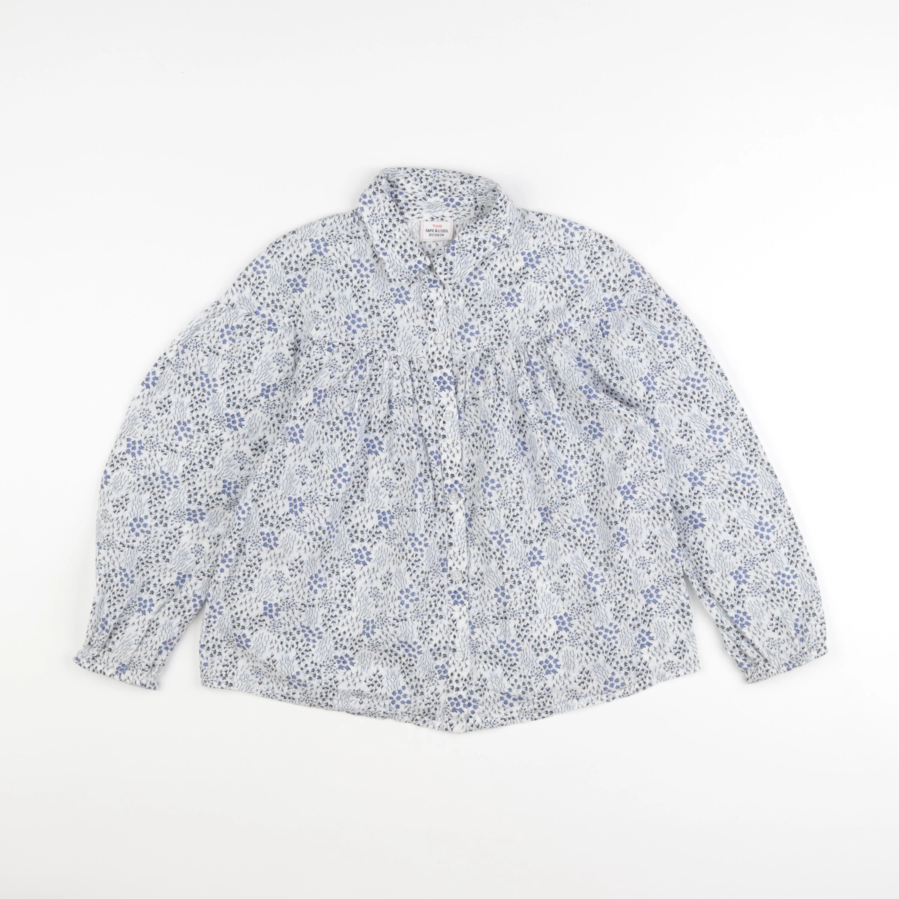 Tape à l'oeil - chemise bleu - 8 ans