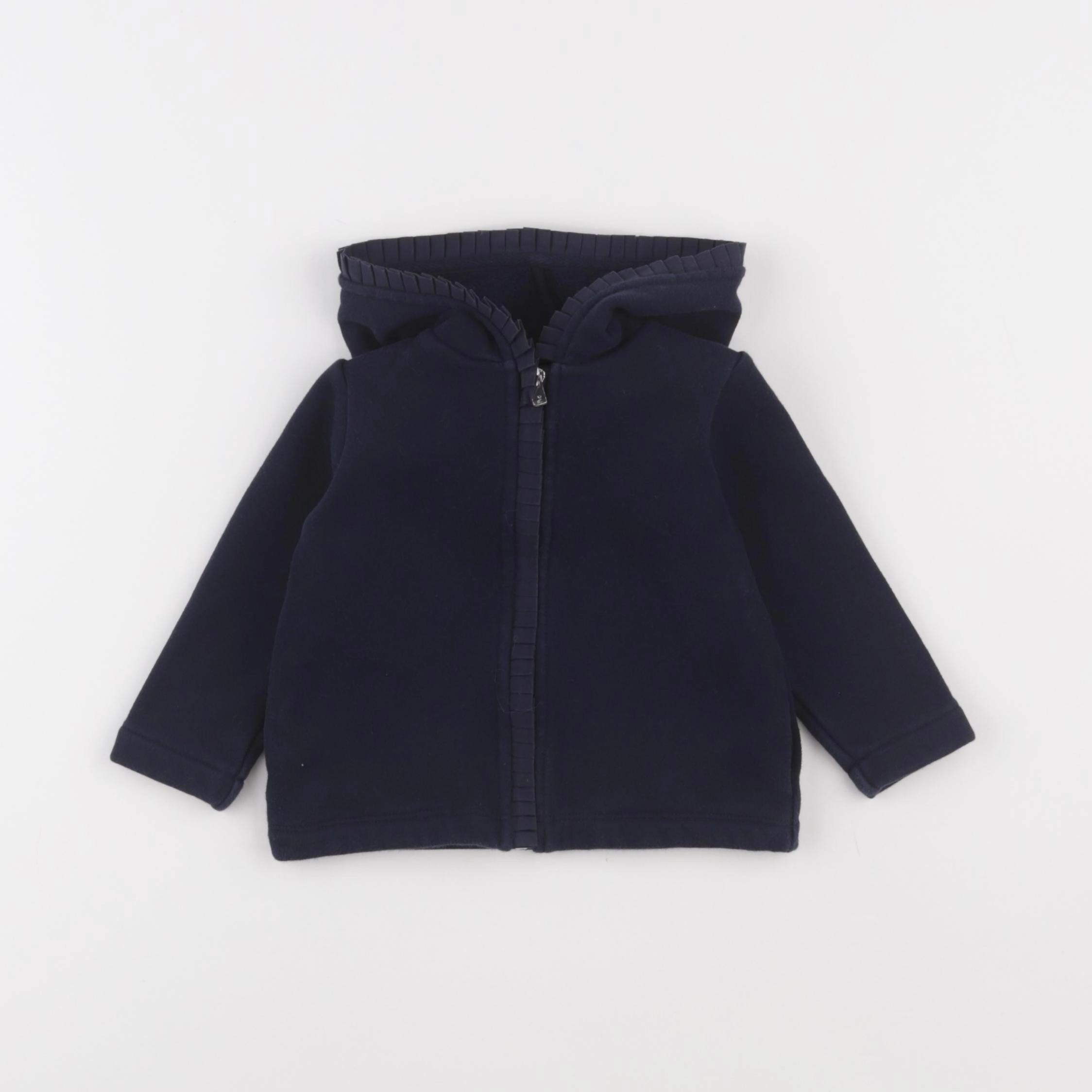Jacadi - sweat bleu - 12 mois