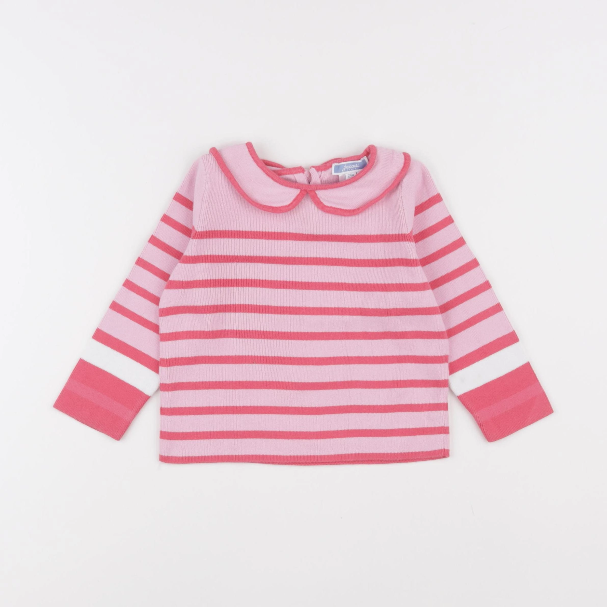Jacadi - pull rose - 24 mois
