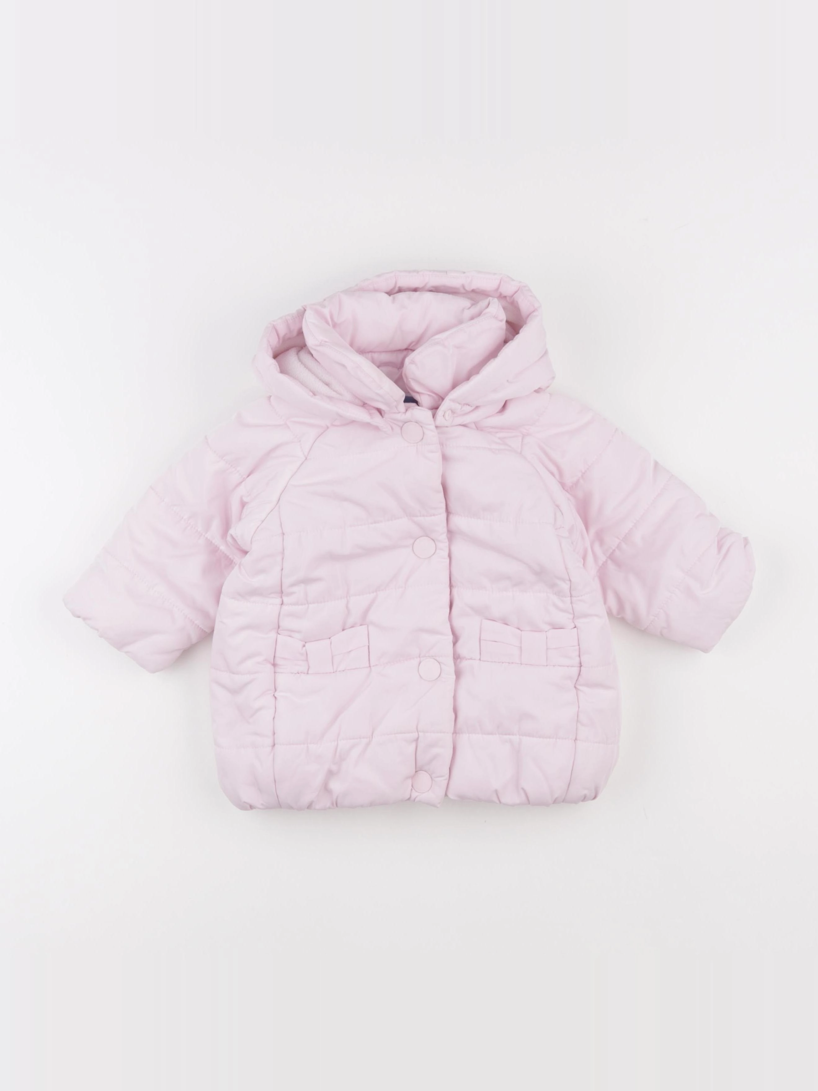 Jacadi - doudoune rose - 12 mois