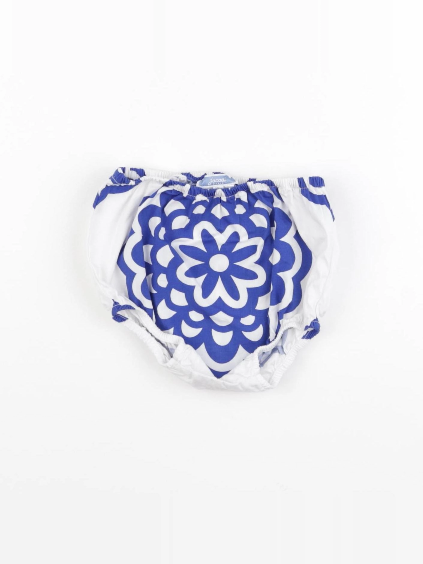 Jacadi - bloomer blanc, bleu - 18 mois