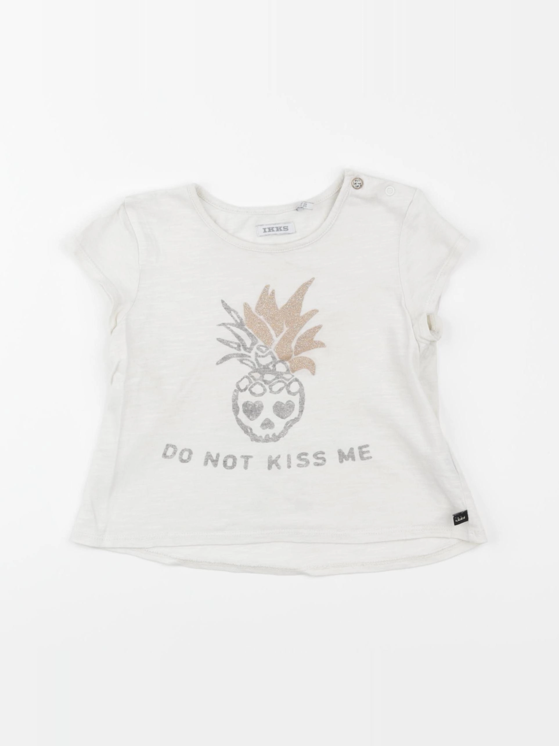 IKKS - tee-shirt blanc - 3 ans