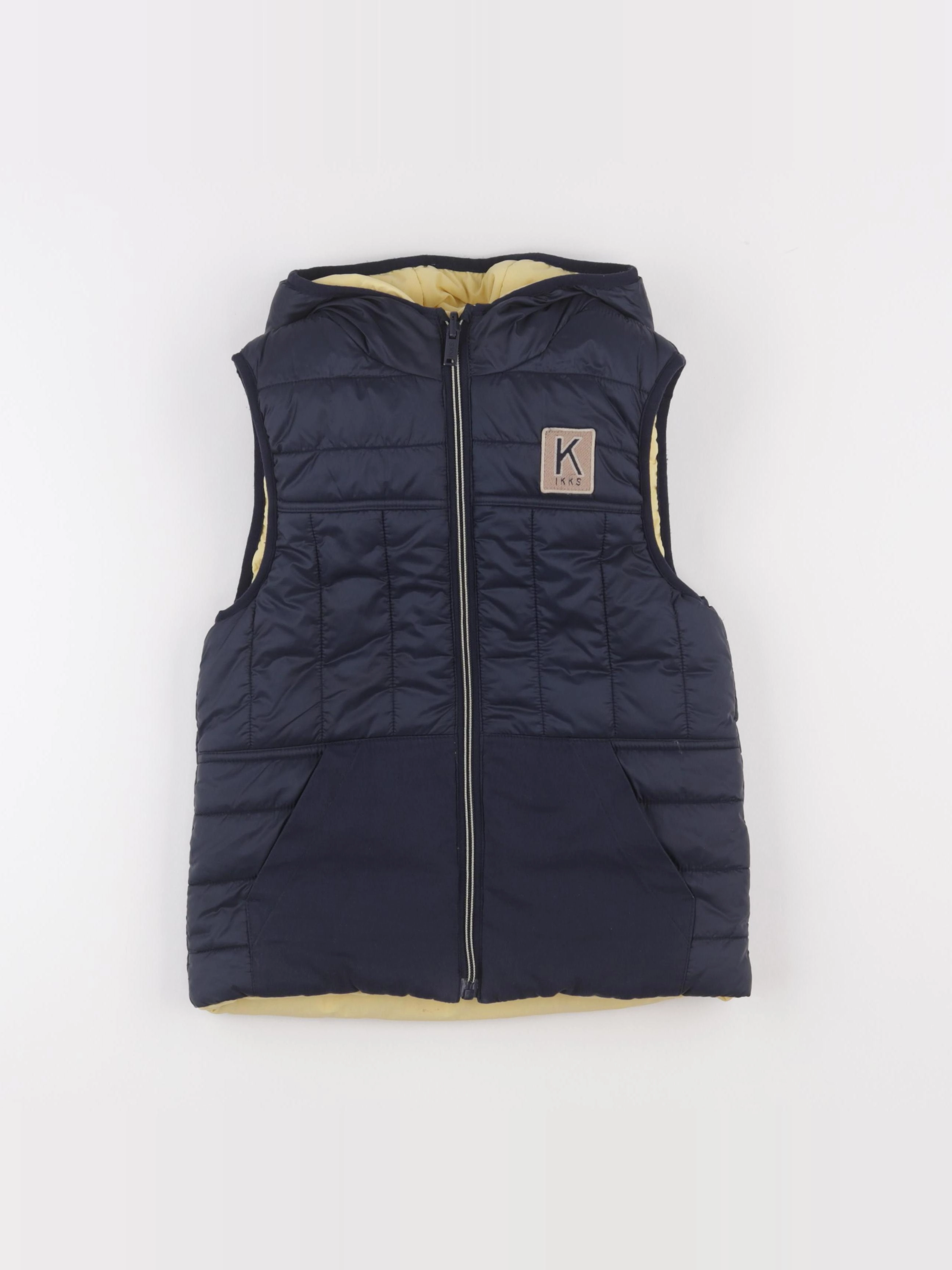 IKKS - doudoune bleu - 8 ans