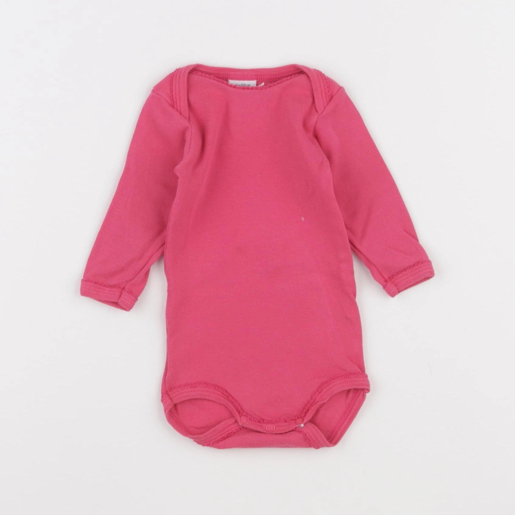 Petit Bateau - body rose - 3 mois