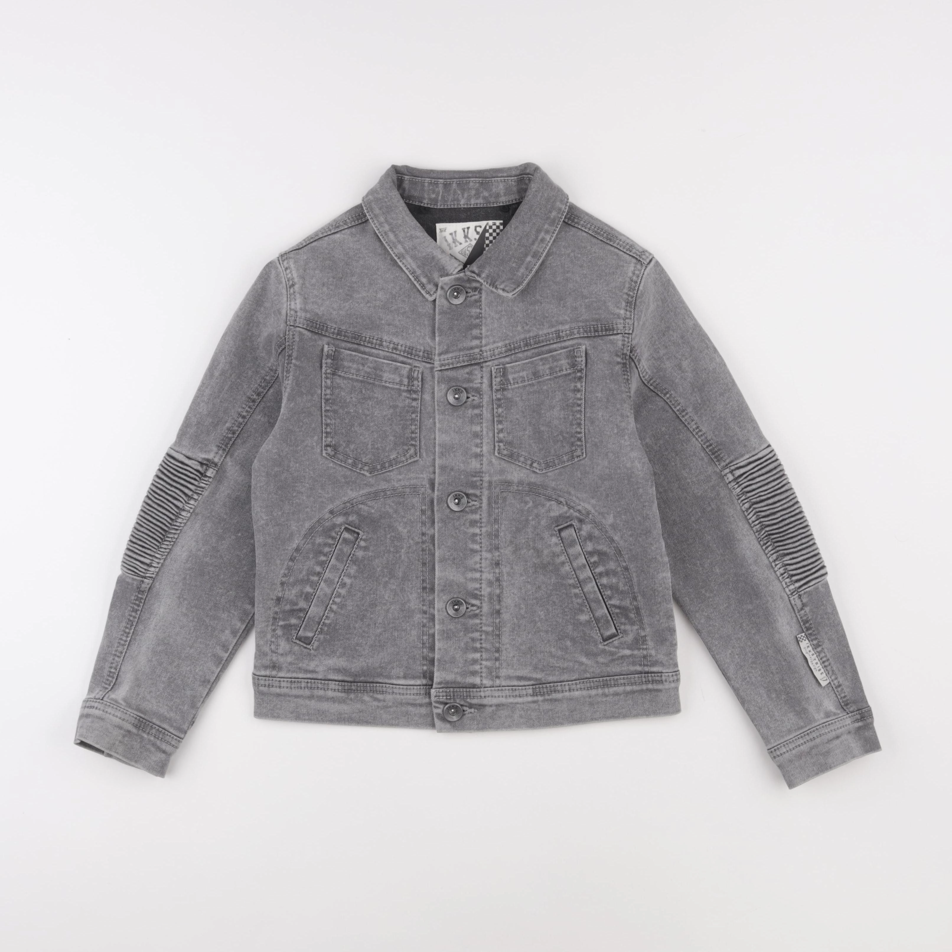 IKKS - veste gris - 8 ans