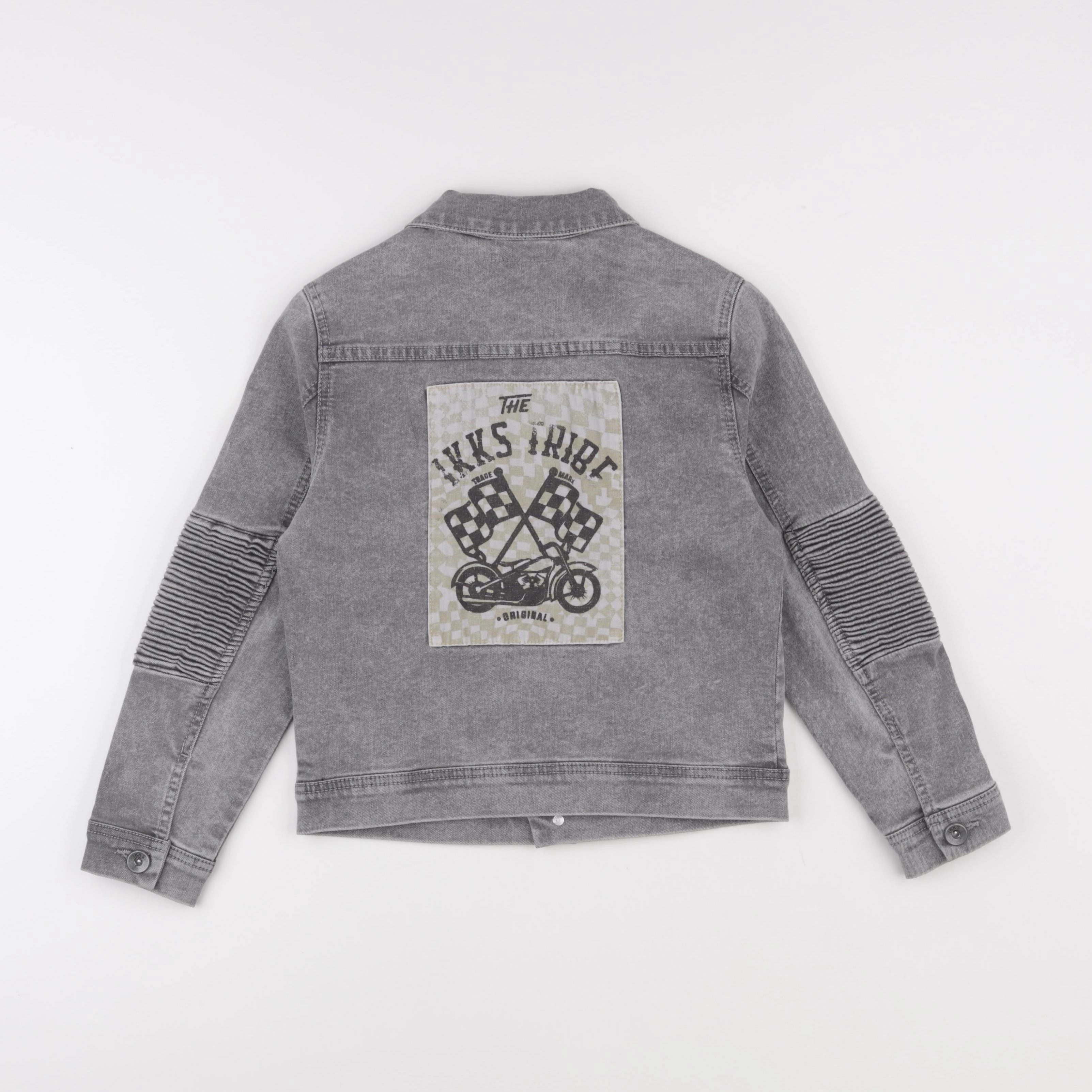 IKKS - veste gris - 8 ans