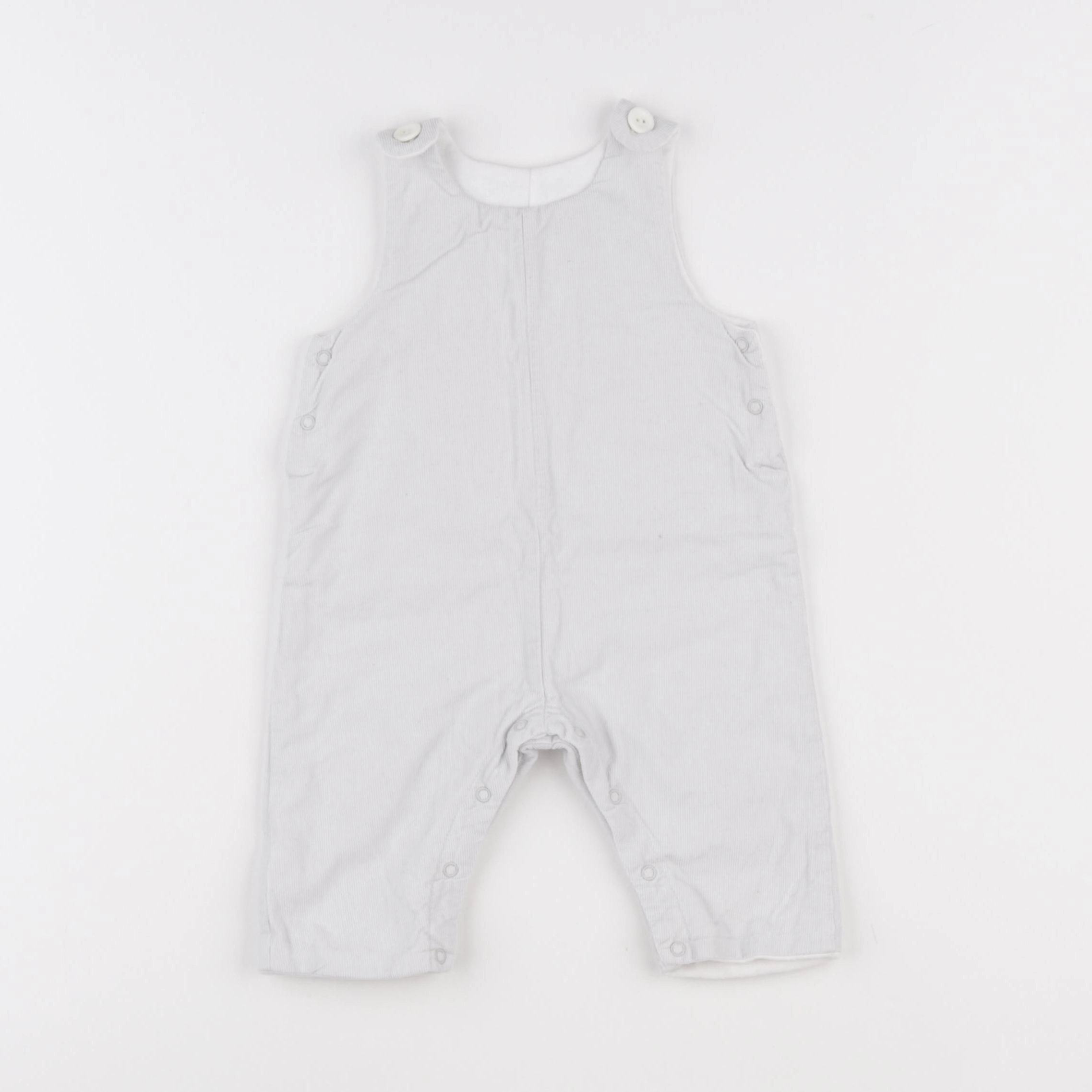 Petit Bateau - combinaison gris - 1 mois