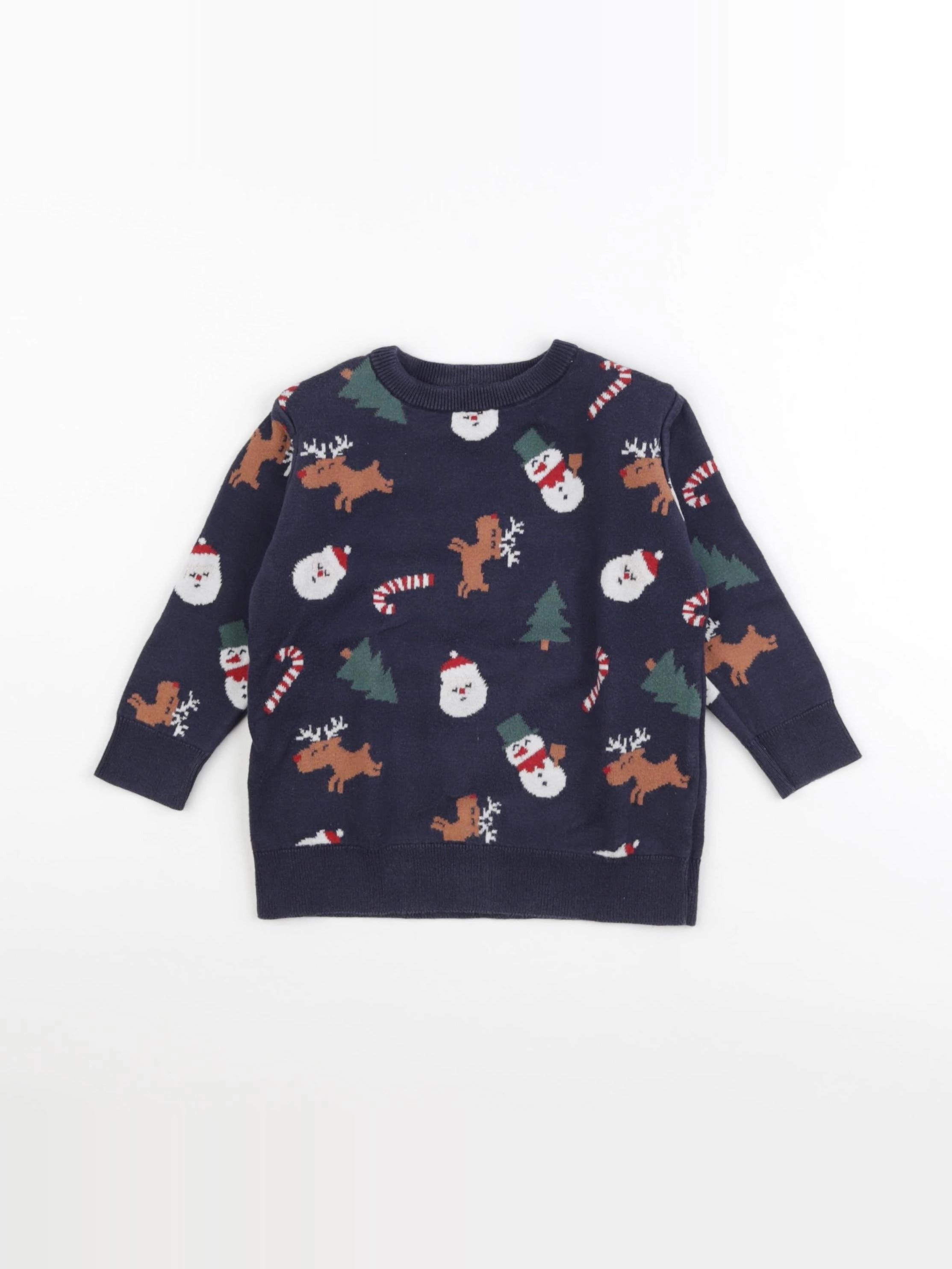 Vertbaudet - pull bleu - 3 ans