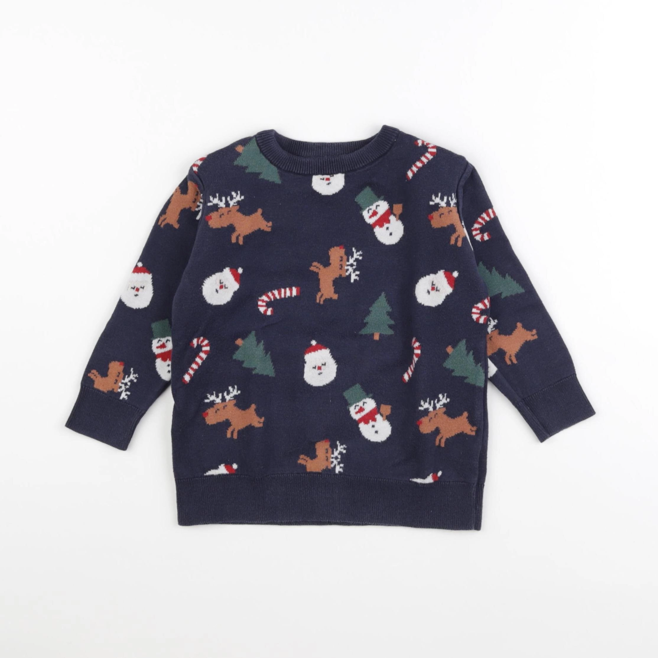 Vertbaudet - pull bleu - 3 ans