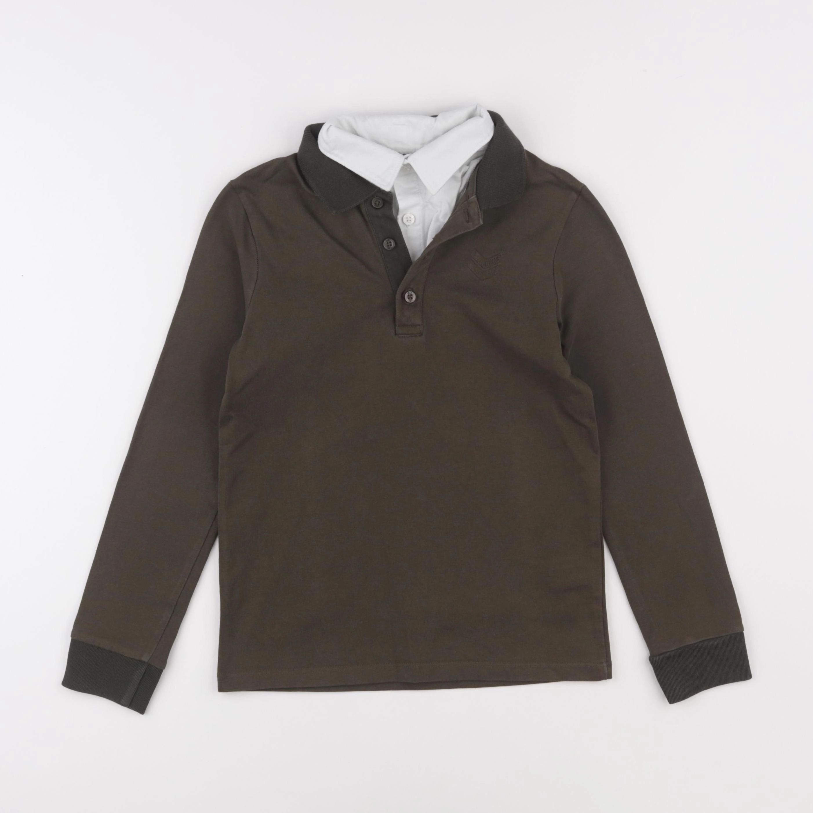IKKS - polo vert - 8 ans